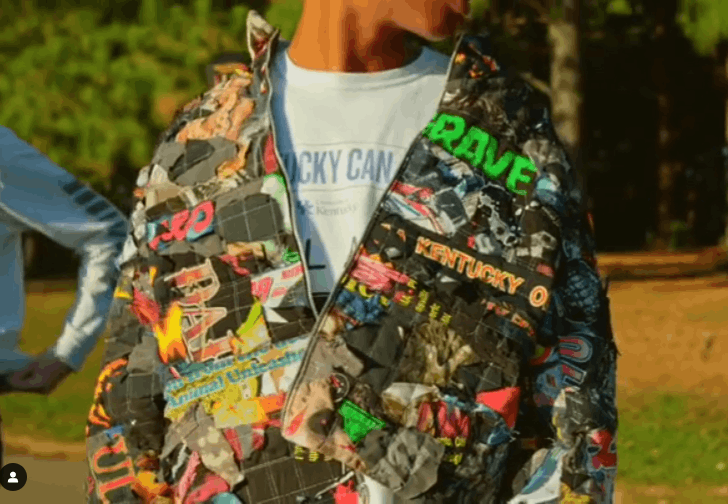 Asspizza × Kentucky Boy Tyler T Shirt Patchwork Jacket - KentuckyBoyTyler/Dogma Size US M / EU 48-50 / 2 - 14 Thumbnail