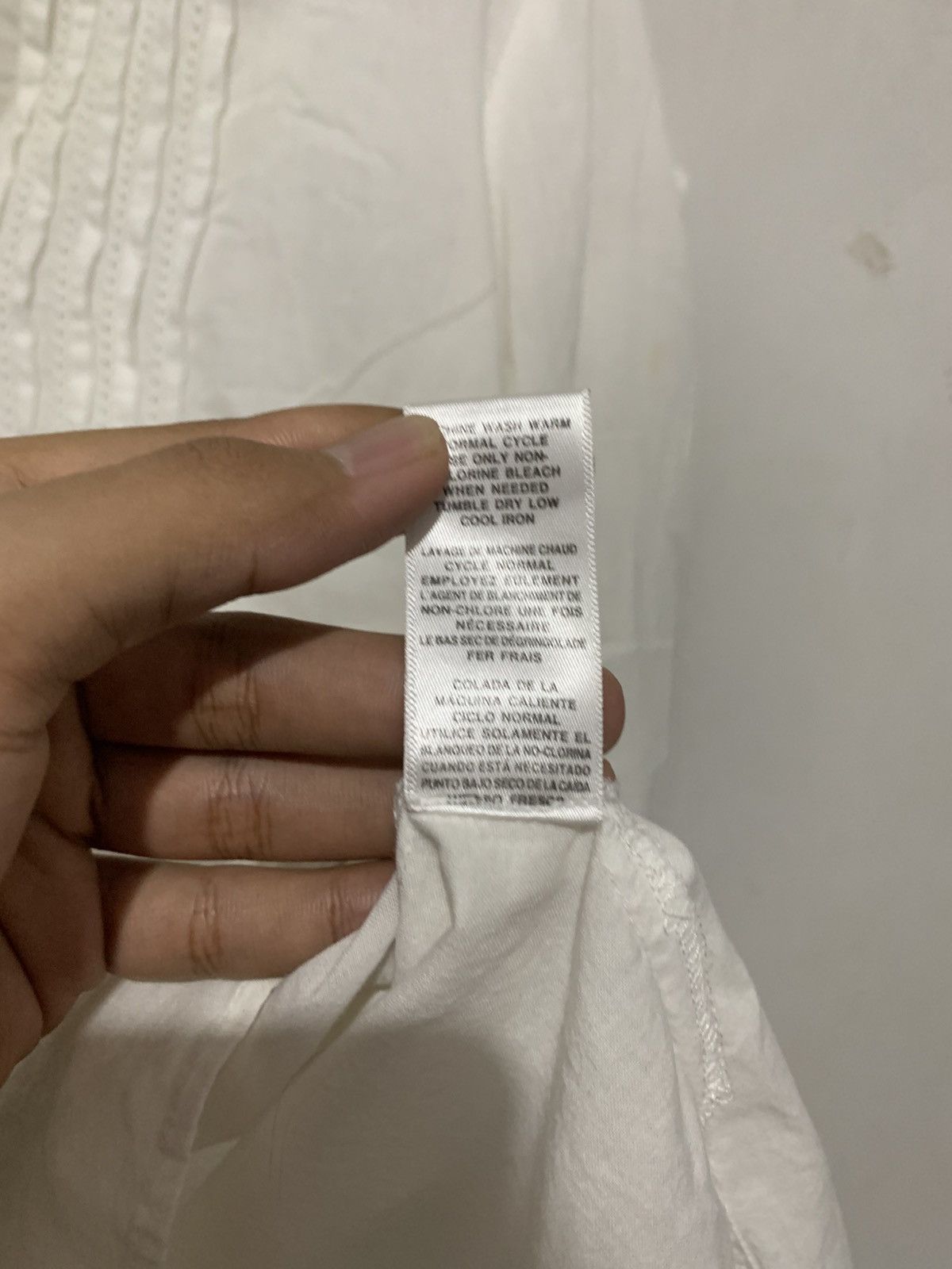Michael Kors Michael Kors Dress Blouse White Made India Second Original M Size S / US 4 / IT 40 - 6 Thumbnail