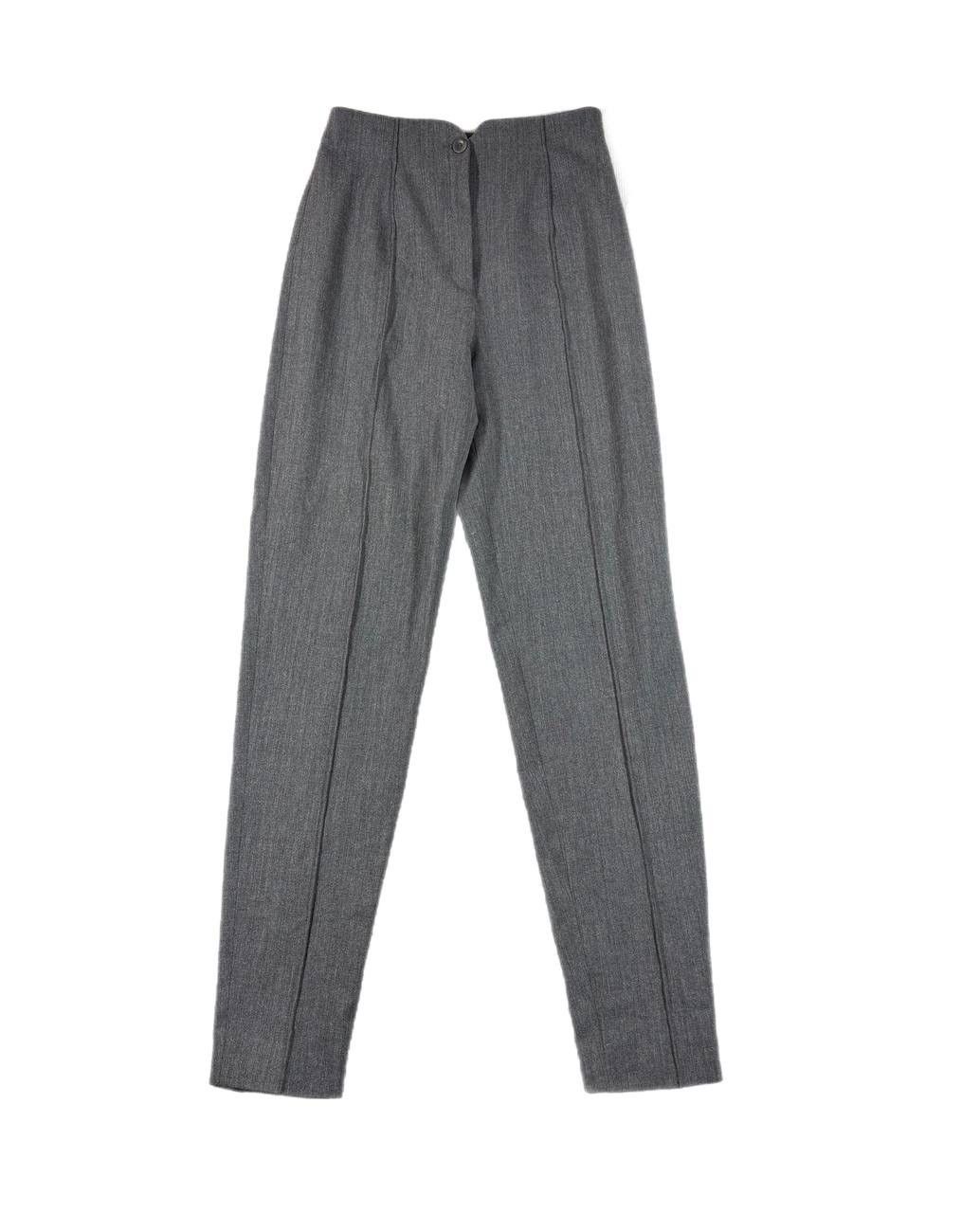 Kenzo Kenzo Paris vintage wool busy grey pants for women 40 Size 28" / US 6 / IT 42 - 1 Thumbnail