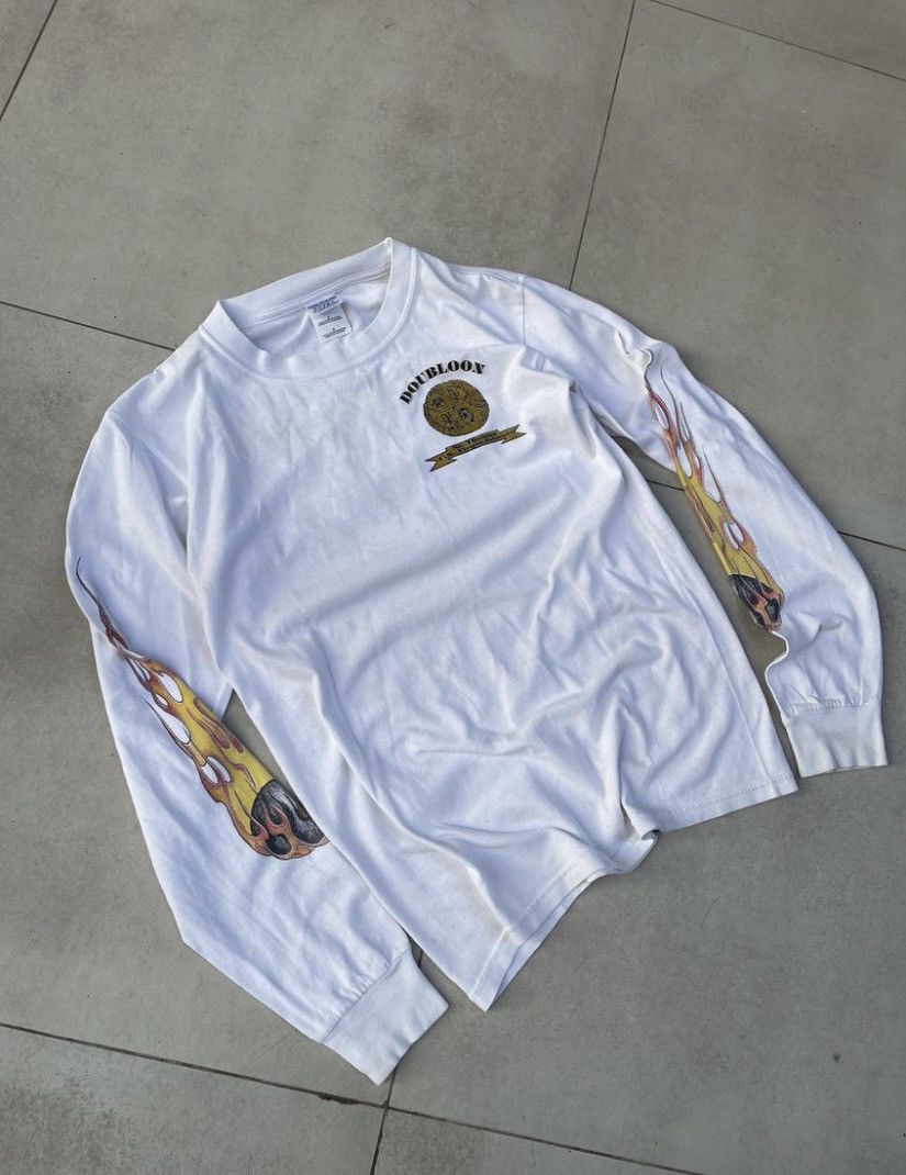 Vintage Doubloon Men’s 90s Long Sleeve ST. Thomas Size US S / EU 44-46 / 1 - 5 Thumbnail