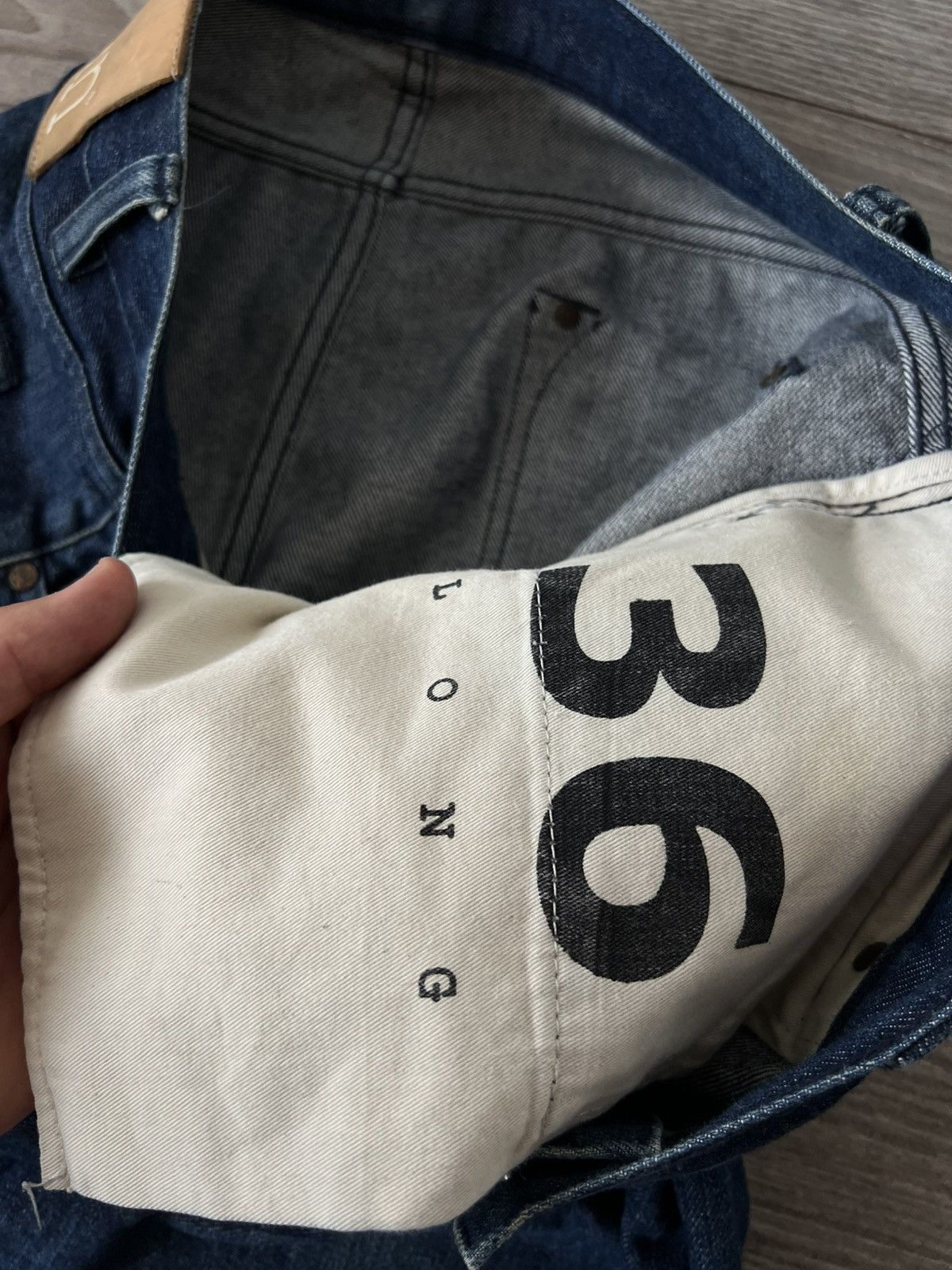 Han Kjobenhavn Han Kjobenhavn Japan Denim Salvage Premium Jeans Size US 36 / EU 52 - 12 Thumbnail