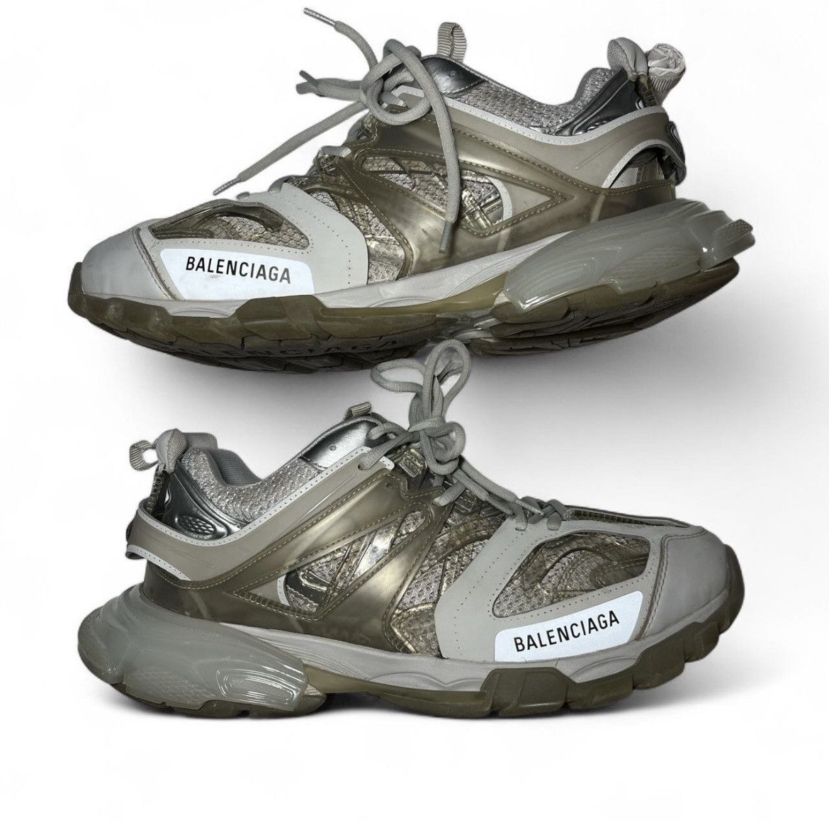 Balenciaga Balenciaga track light grey eu size 43 Size US 10 / EU 43 - 4 Thumbnail