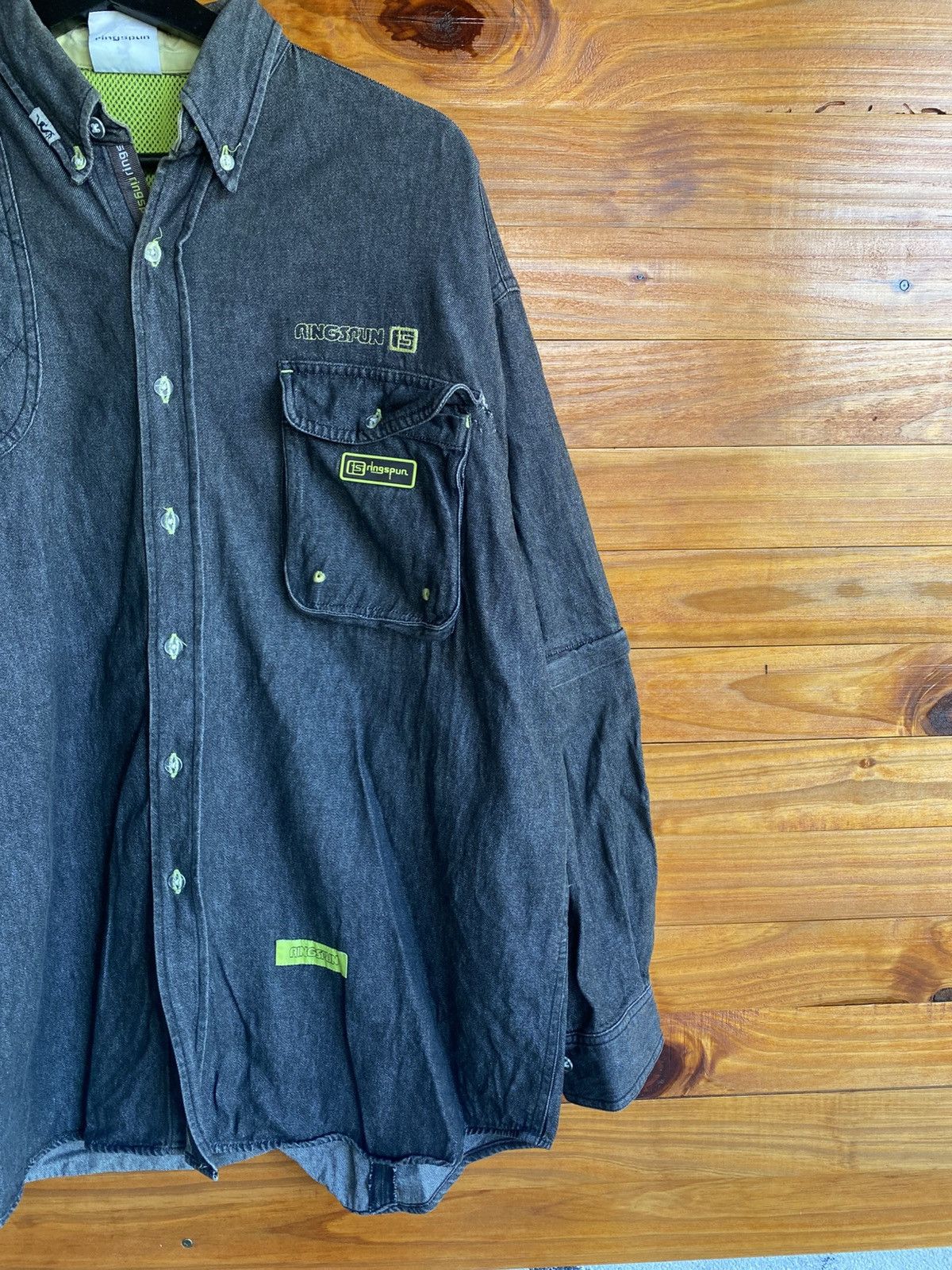Ringspun Ringspun Vintage Military-Inspired Long Sleeve Shirt Size US M / EU 48-50 / 2 - 6 Thumbnail