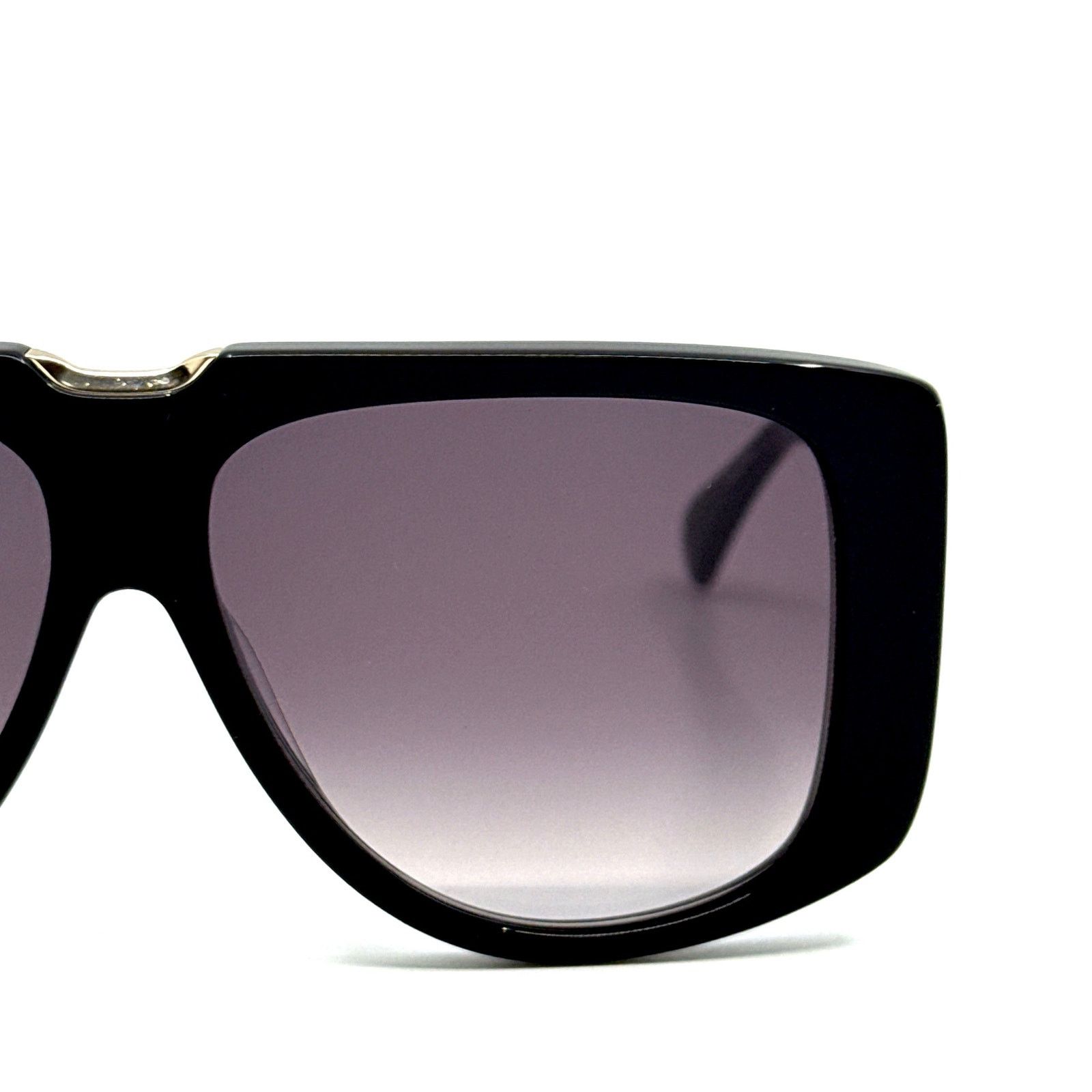 Max Mara New, MAXMARA Sunglasses Spark1 MM0075 01B Authentic Size ONE SIZE - 6 Thumbnail