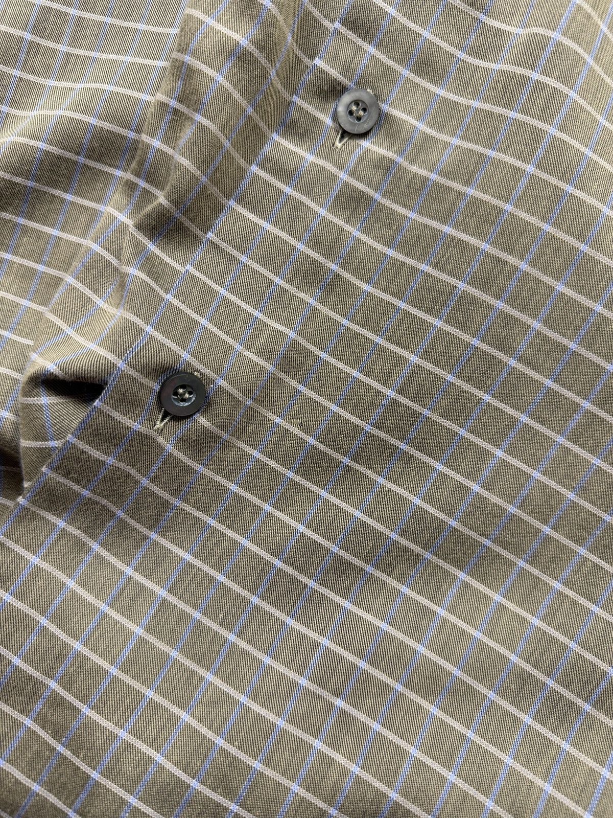 Ermenegildo Zegna Luxury Ermenegildo Zegna Striped Button Up Shirt Size US XXL / EU 58 / 5 - 9 Thumbnail