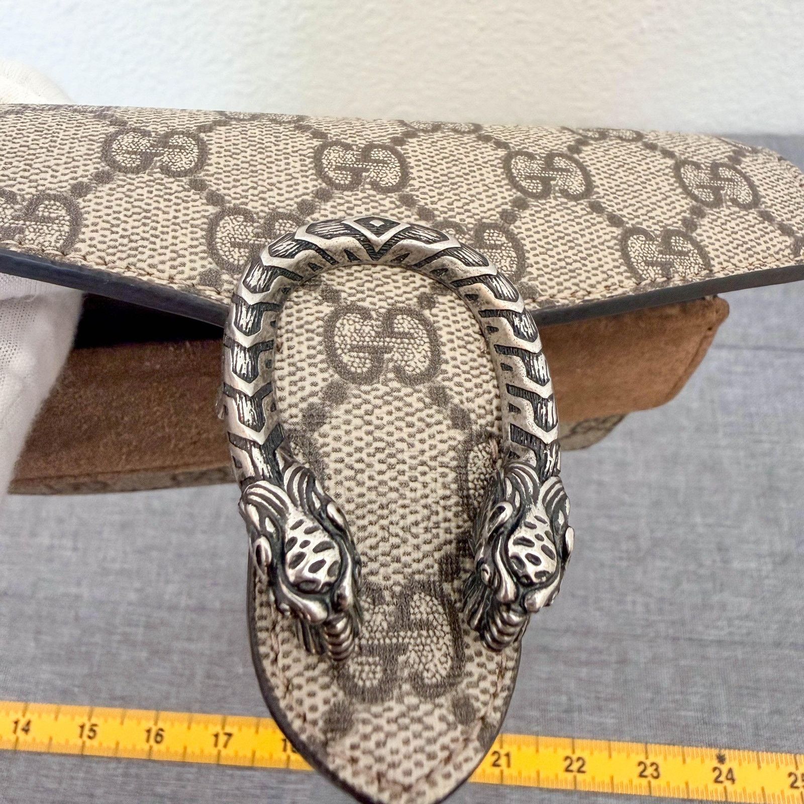 Gucci Gucci Mini Dionysus GG Supreme Chain Bag Size ONE SIZE - 10 Thumbnail