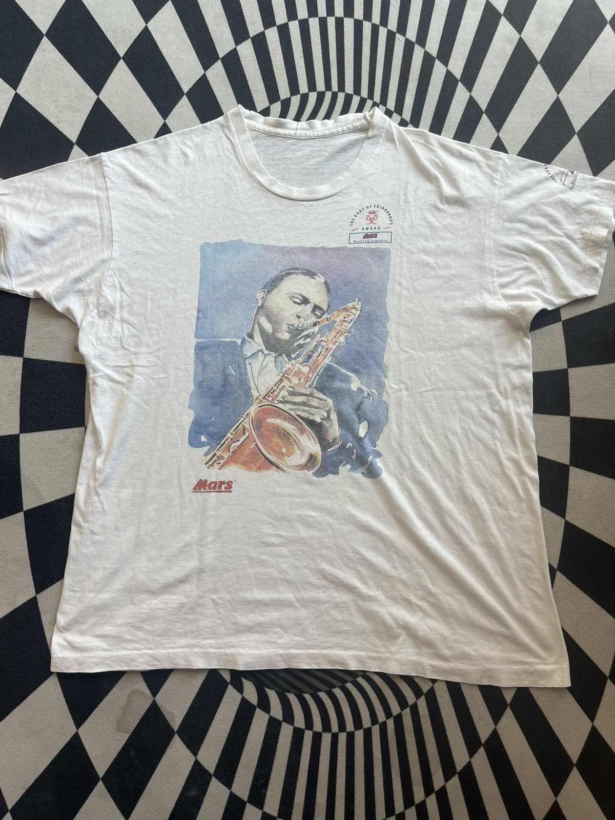 Arts & Science Vintage Mars The Duke of Edinburgh’s AWARD 90’s Tshirt Size US XXL / EU 58 / 5 - 3 Thumbnail