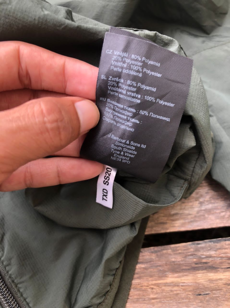 Barbour × Vintage Barbour Beacon Windbreaker Jacket Size US S / EU 44-46 / 1 - 6 Thumbnail