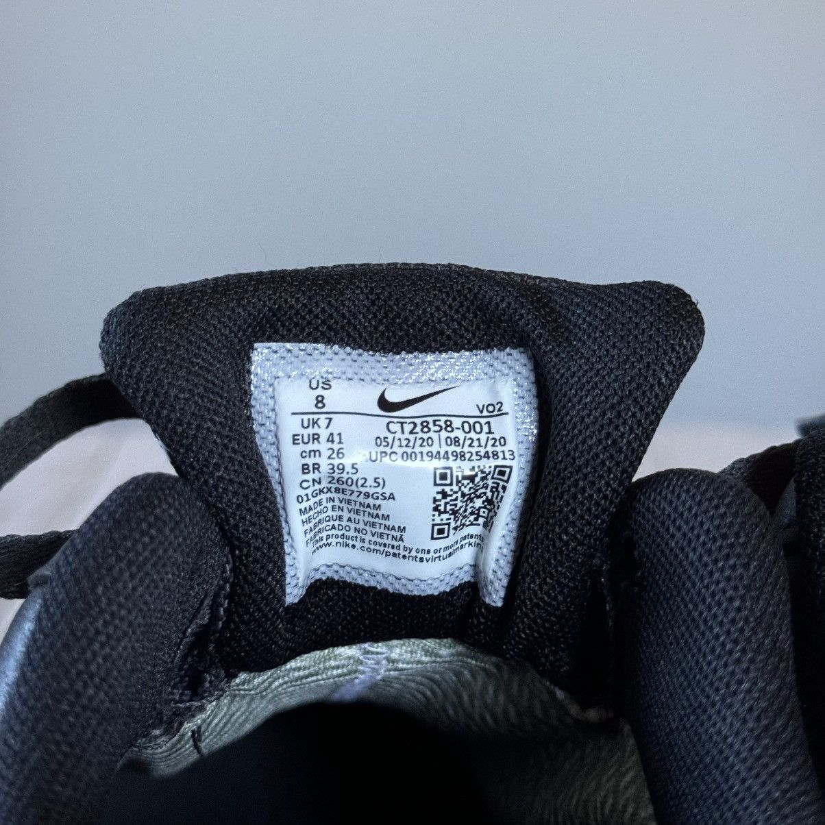 Nike 2020 Air Force 1 GTX 'Anthracite Grey' Size US 8 / EU 41 - 7 Thumbnail