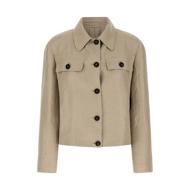 BRUNELLO CUCINELLI Linen Beige Blazer Jacket New & Authentic