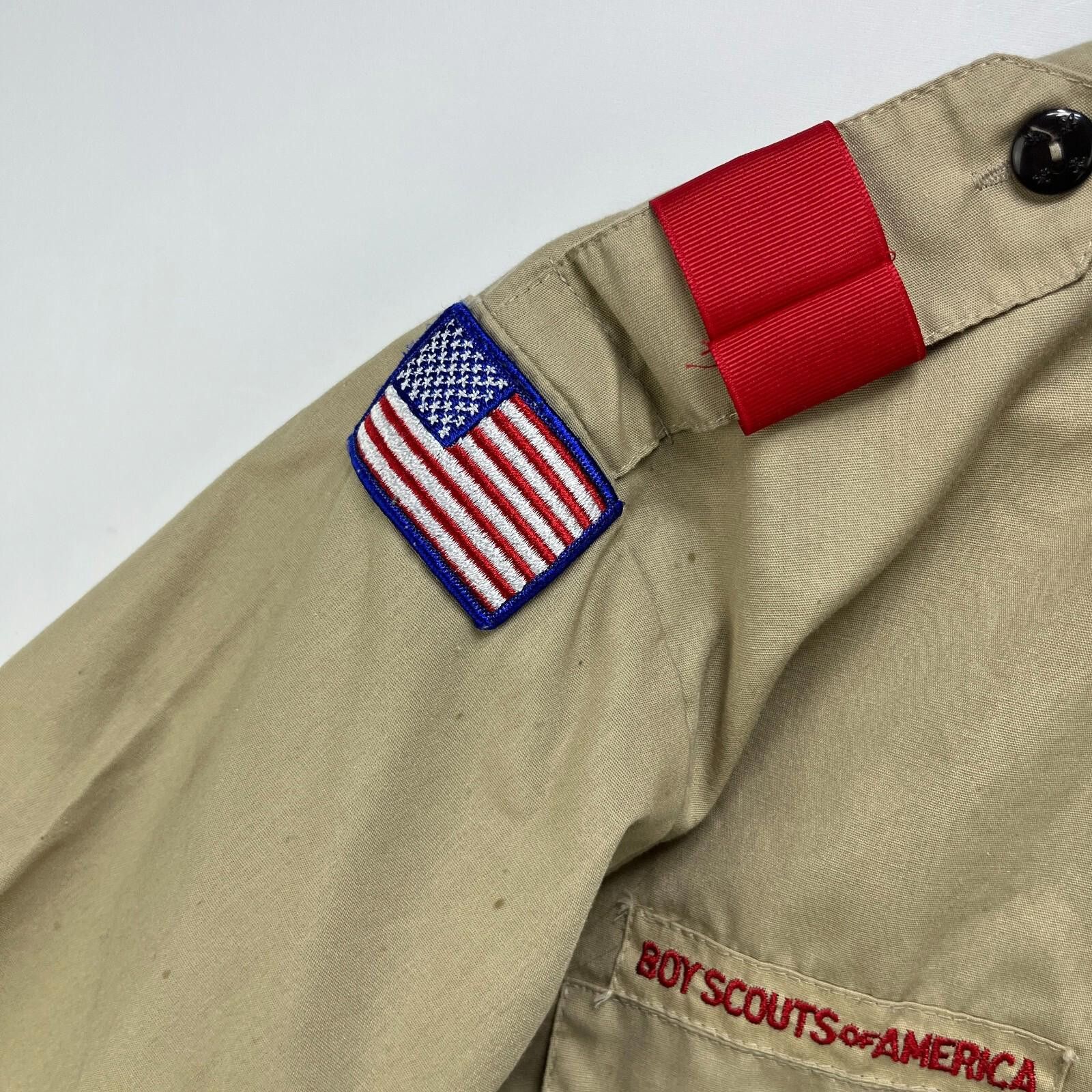 Other Vintage 80s Boy Scouts of America Shirt Youth XL Size ONE SIZE - 5 Thumbnail