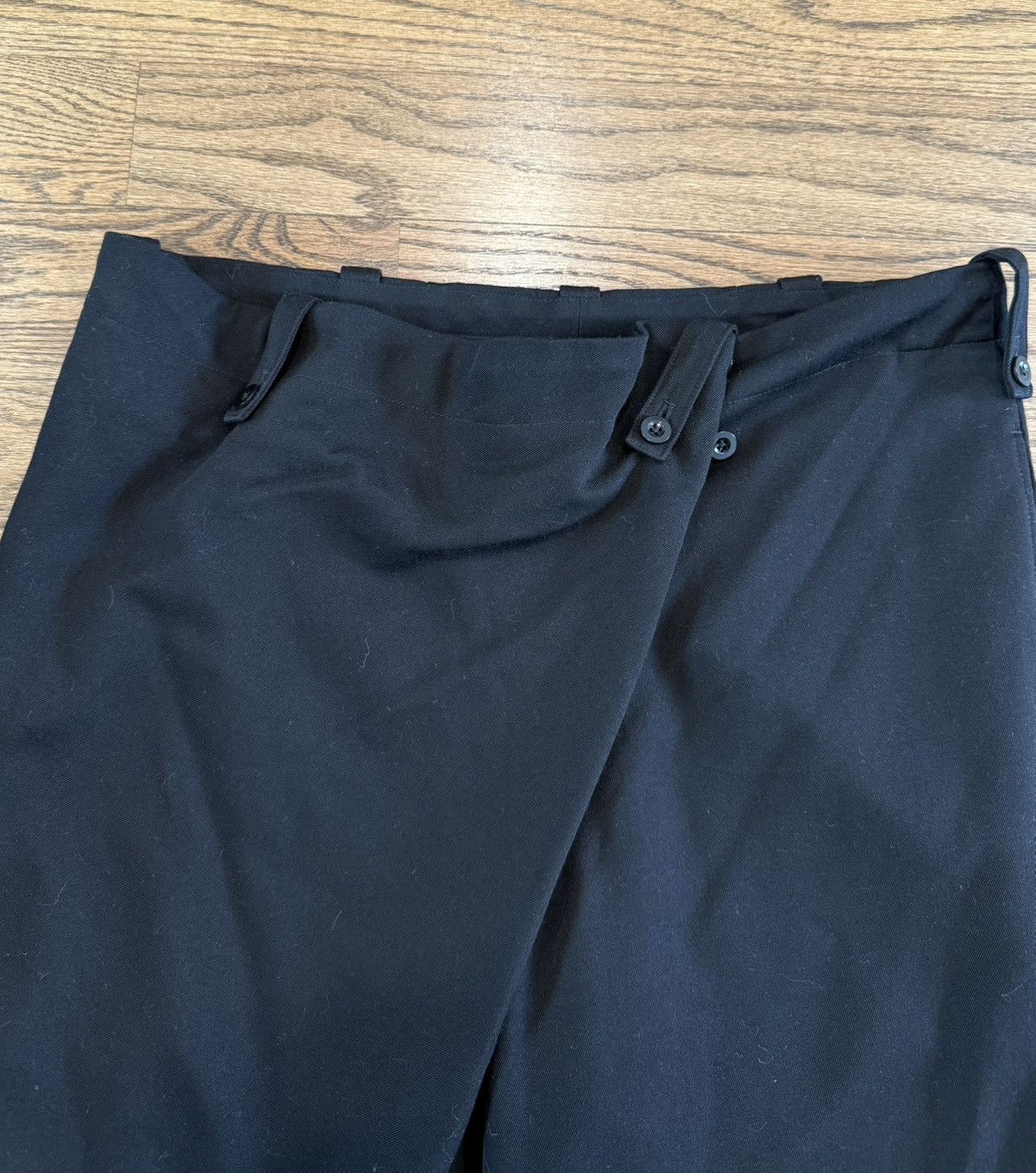 Yohji Yamamoto Yohji Yamamoto Pour Homme AW10 Long Military Wrap Pants Size US 35 - 4 Thumbnail