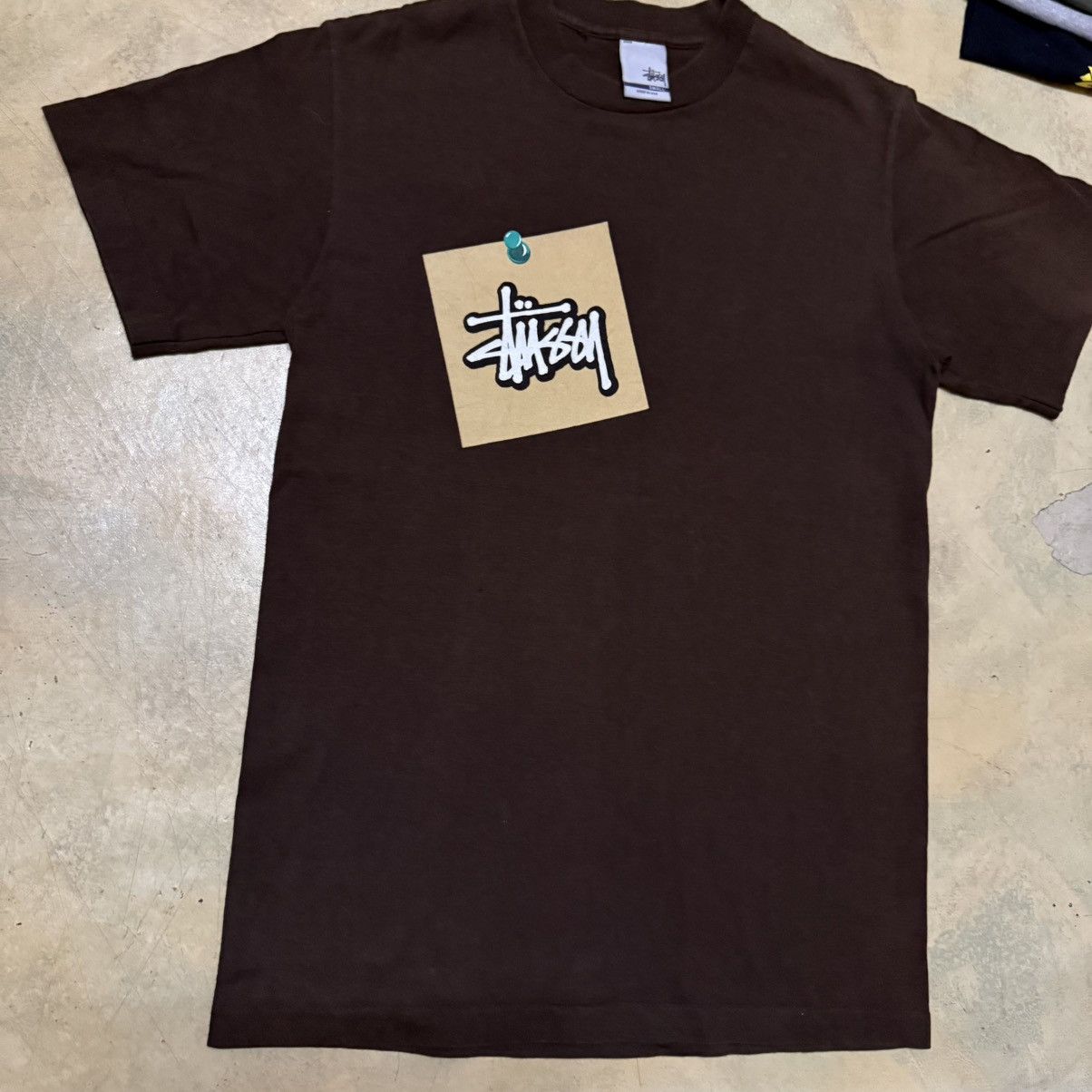 Stussy × Vintage Vintage Stussy Big Big Logo T Shirt Size US S / EU 44-46 / 1 - 4 Thumbnail