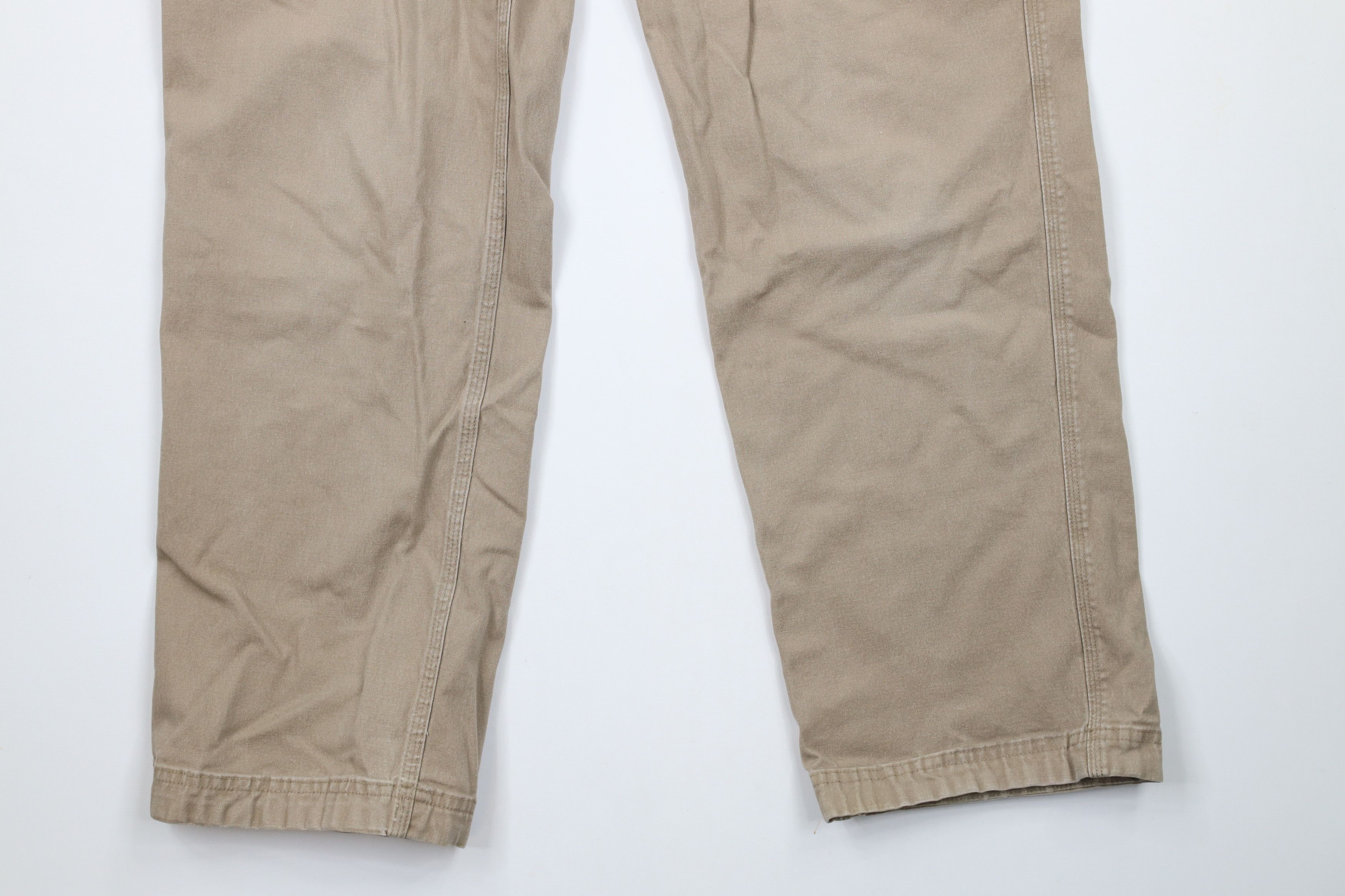 Duluth Trading Company × Vintage Duluth Trading Co Fit Faded Flex FireHose Canvas Cargo Pants Size US 34 / EU 50 - 4 Thumbnail