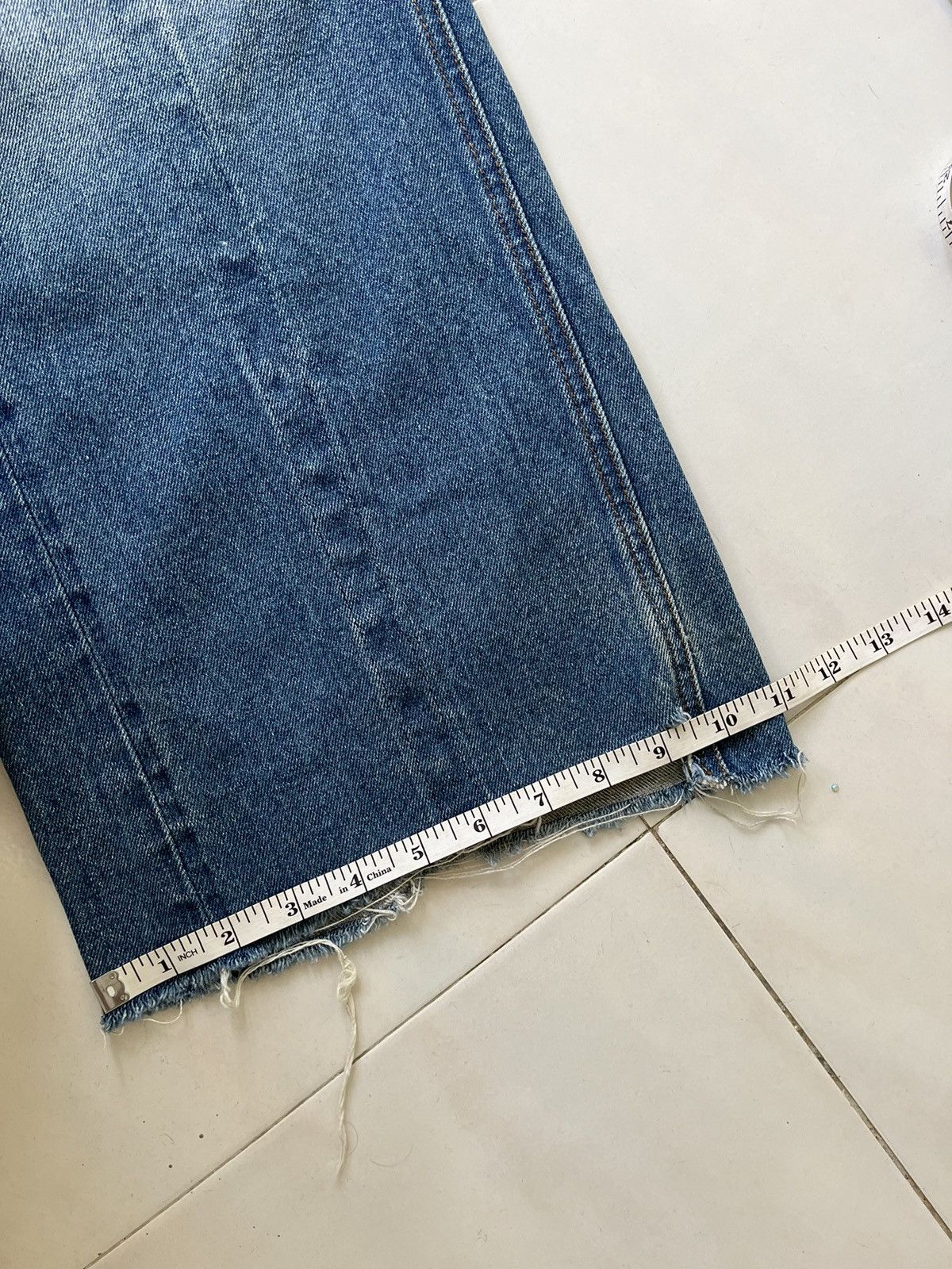 Y/Project Y/Project Wire Denim Distressed Unisex 👫 Size US 33 - 14 Thumbnail