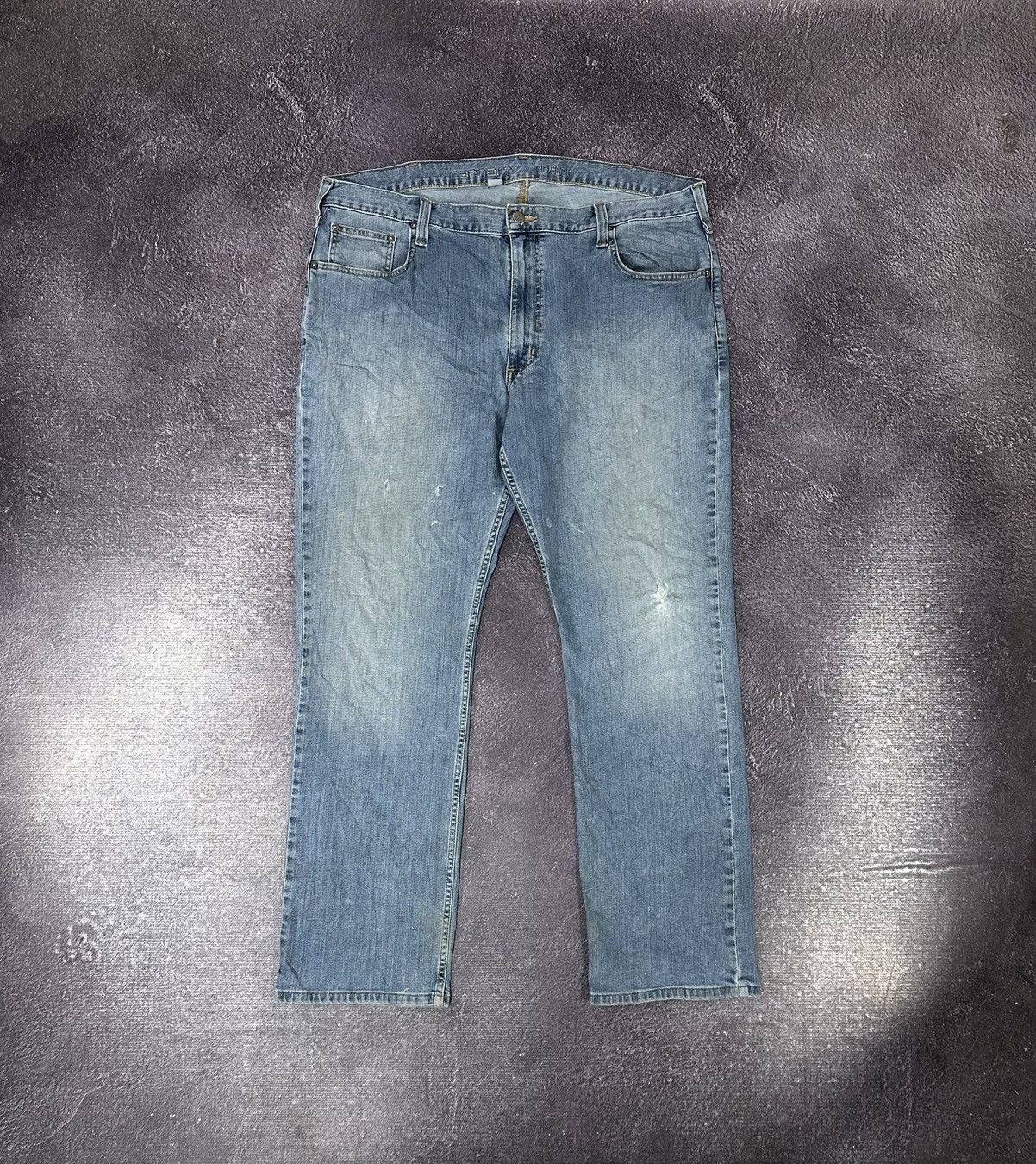 Carhartt Vintage Carhartt Faded Denim USA Baggy Hype Opium Work Jeans Size US 40 / EU 56 - 2 Thumbnail