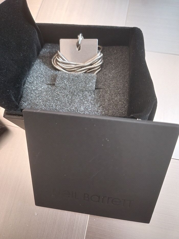 Neil Barrett NEIL BARRETT BRASS DOG TAG NECKLACE Size ONE SIZE - 6 Thumbnail