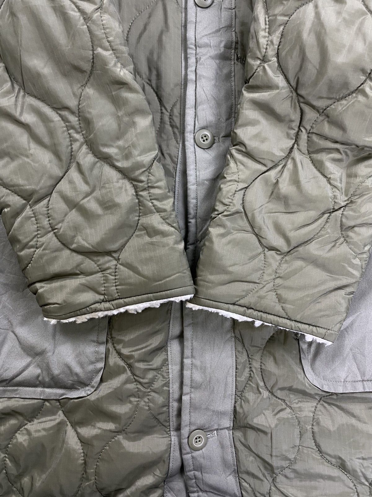 Avirex Vintage Avirex Military Quilted Lined Sherpa Parka Jacket Size US M / EU 48-50 / 2 - 8 Thumbnail
