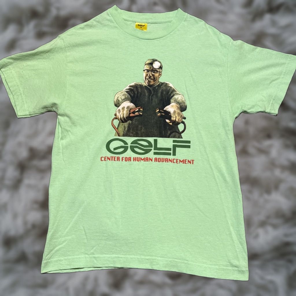 Golf Wang Golf Wang T-Shirt Mens M Green Tyler The Creator Center for Human Advancement Size US M / EU 48-50 / 2 - 1 Thumbnail