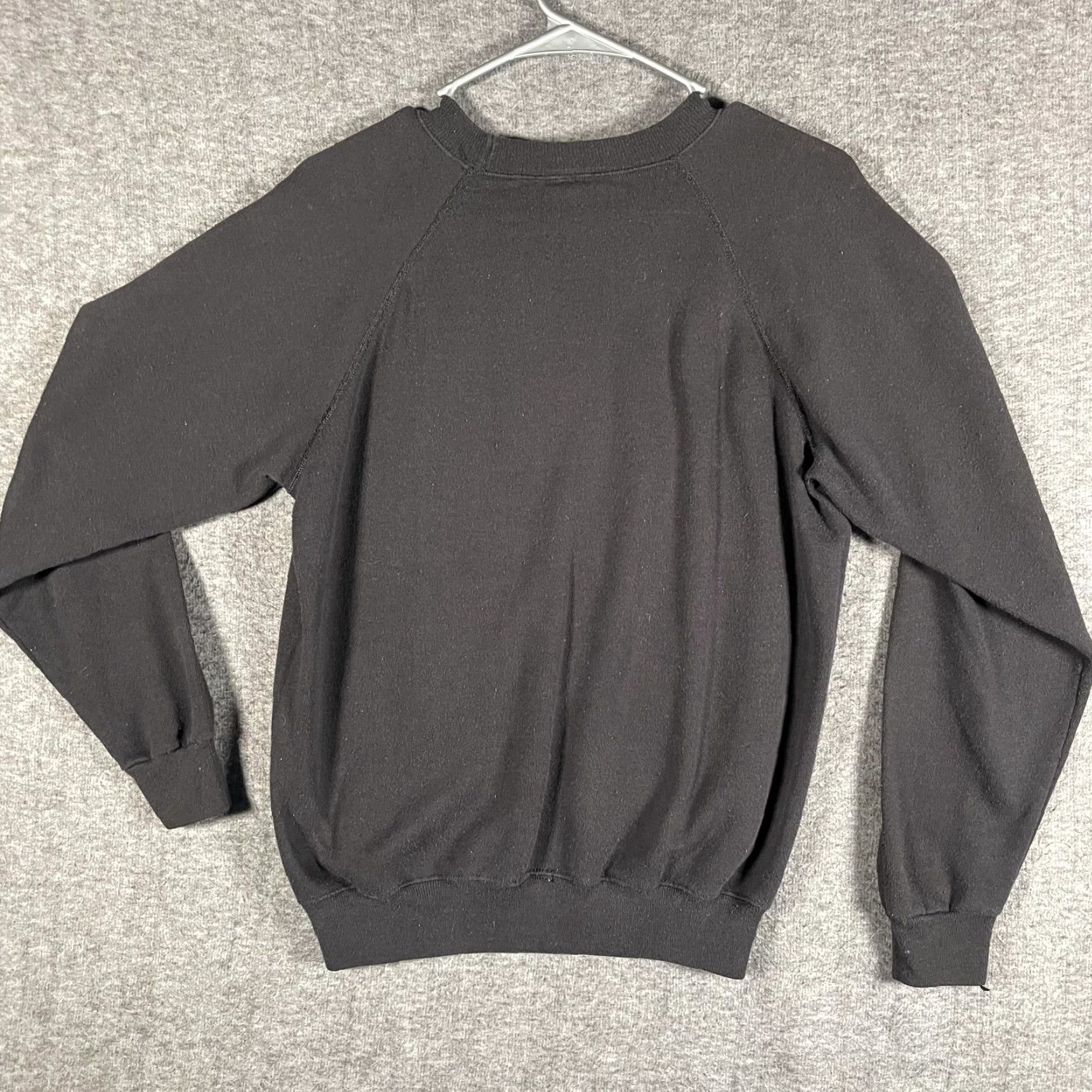 Hanes VINTAGE Hanes Sweatshirt Mens M Black Tiger Graphic Crewneck USA 80s Size US M / EU 48-50 / 2 - 2 Thumbnail