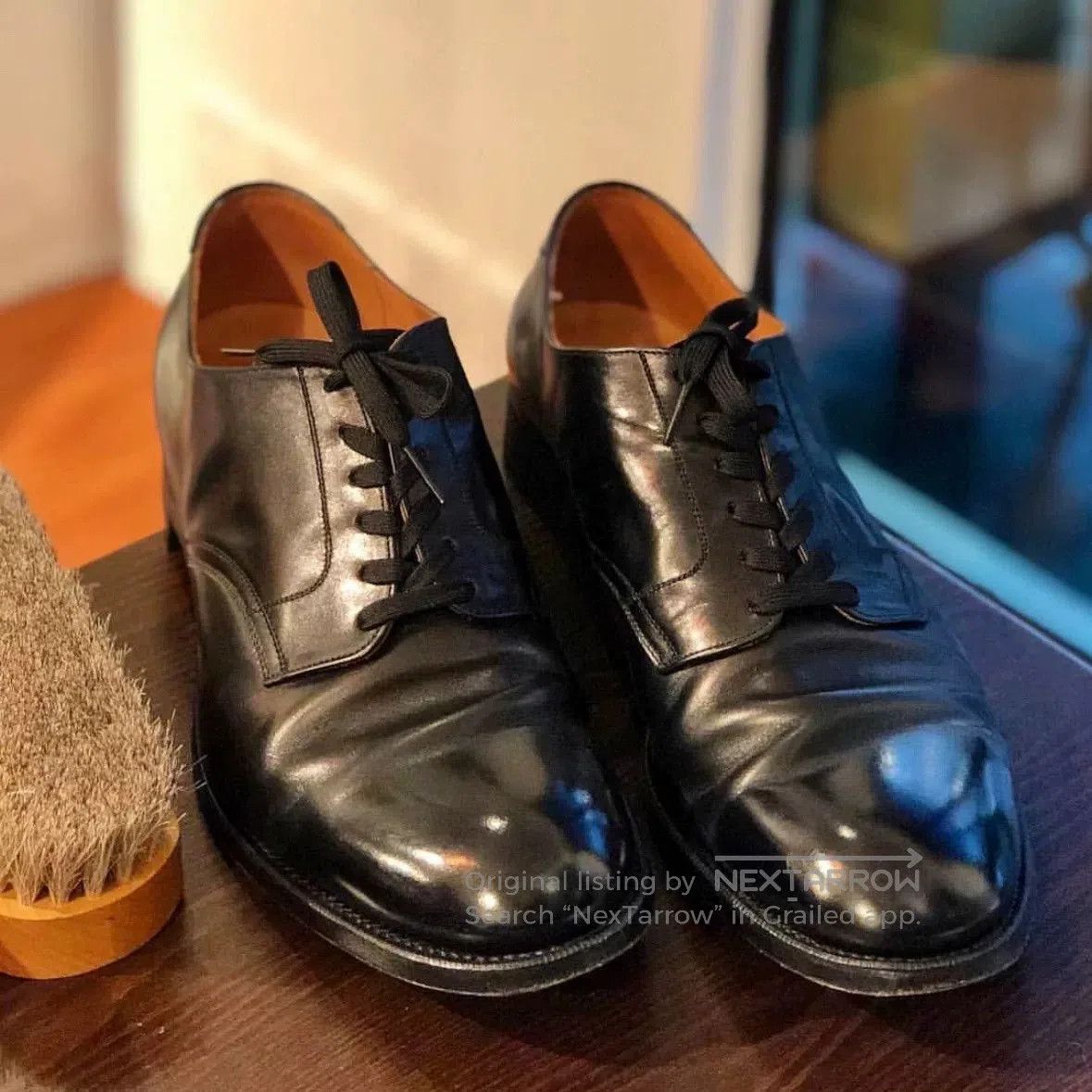 Alden Biltbuck 40s USN Military Service Shoes. Size US 8 / EU 41 - 7 Thumbnail