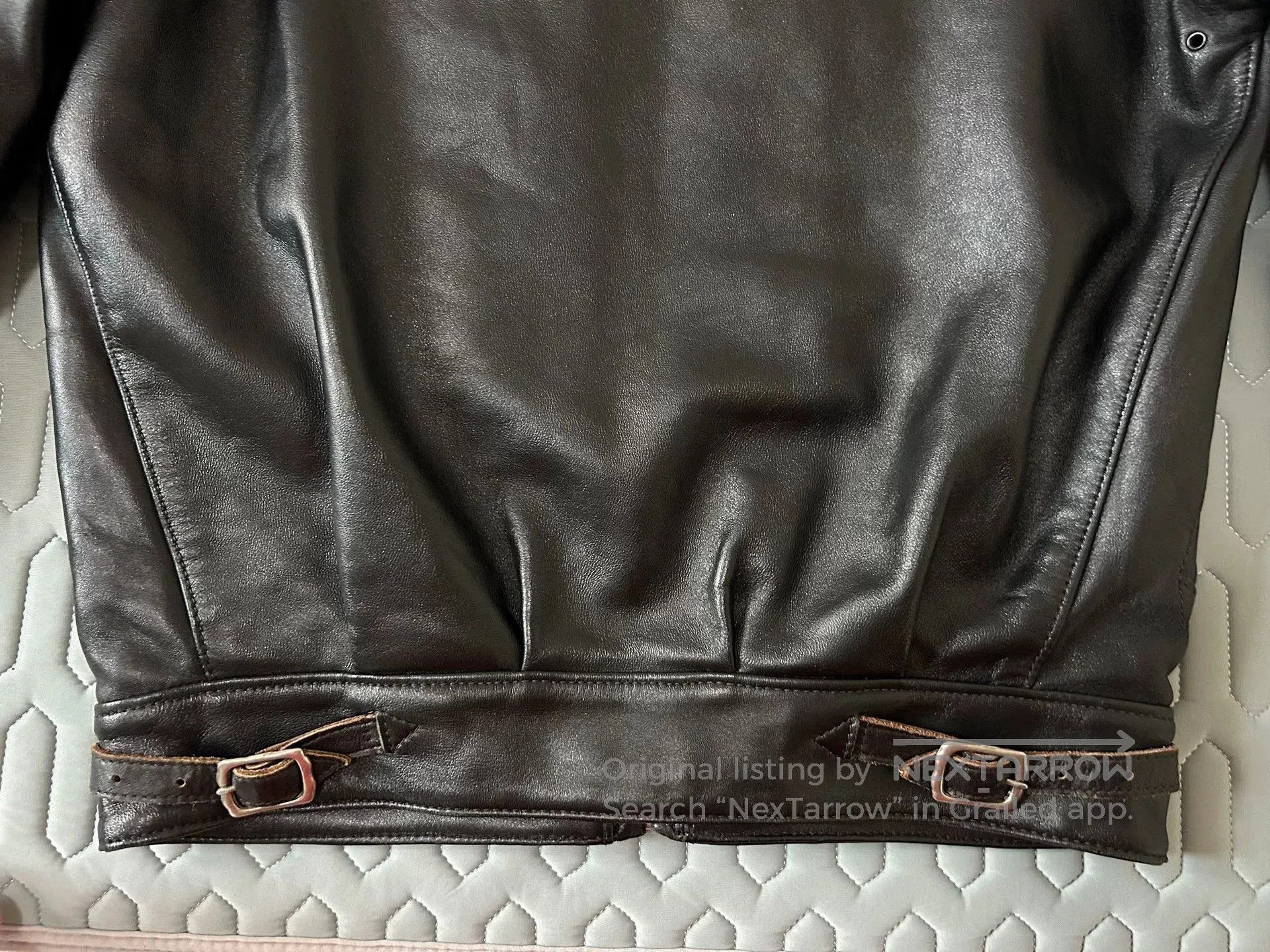 Eastman Leather Clothing eastman leather pilot jacket in black. Size US M / EU 48-50 / 2 - 8 Thumbnail
