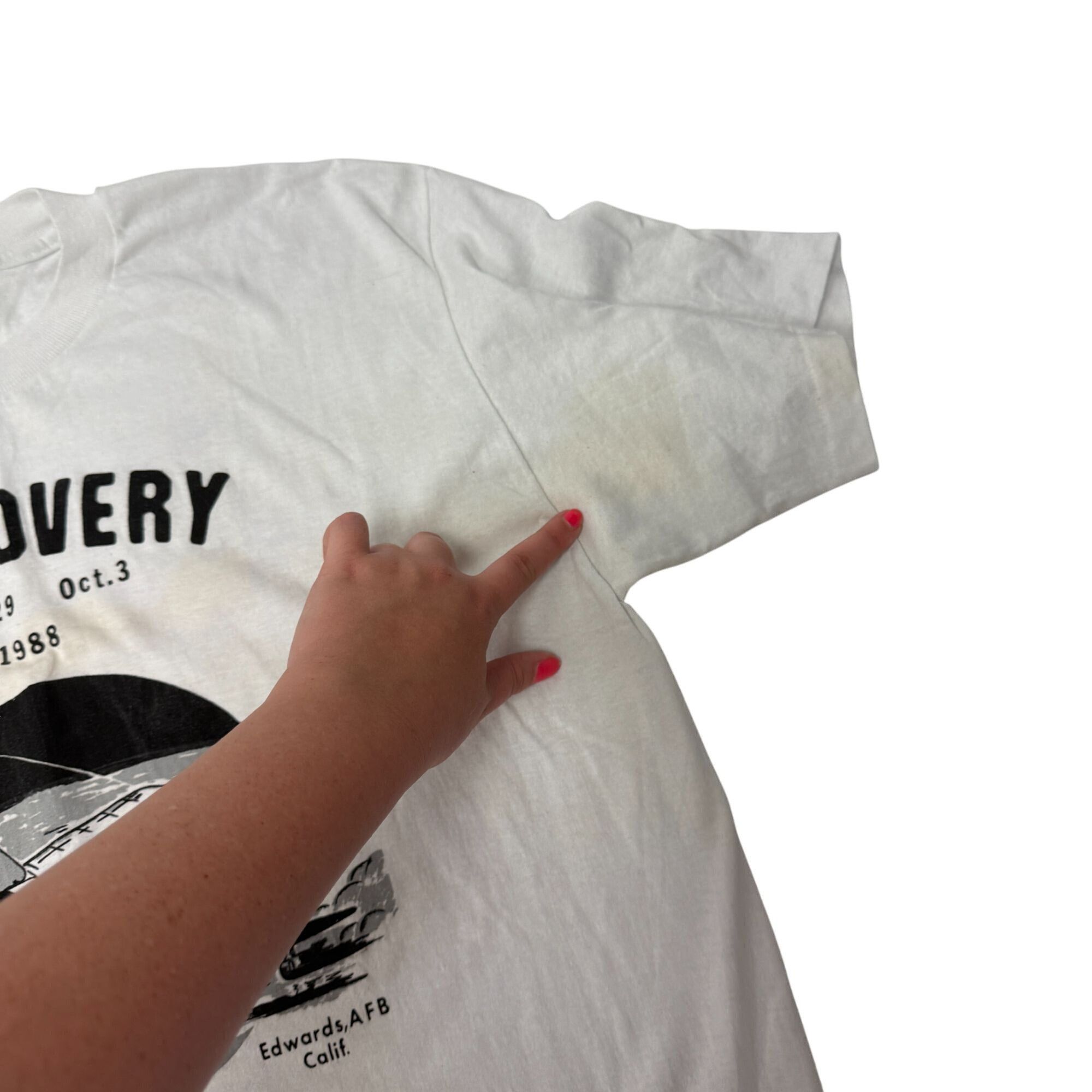Other Discovery 1988 Kennedy SPACE CENTER Astronauts Shuttle 50/50 Size US XL / EU 56 / 4 - 10 Thumbnail