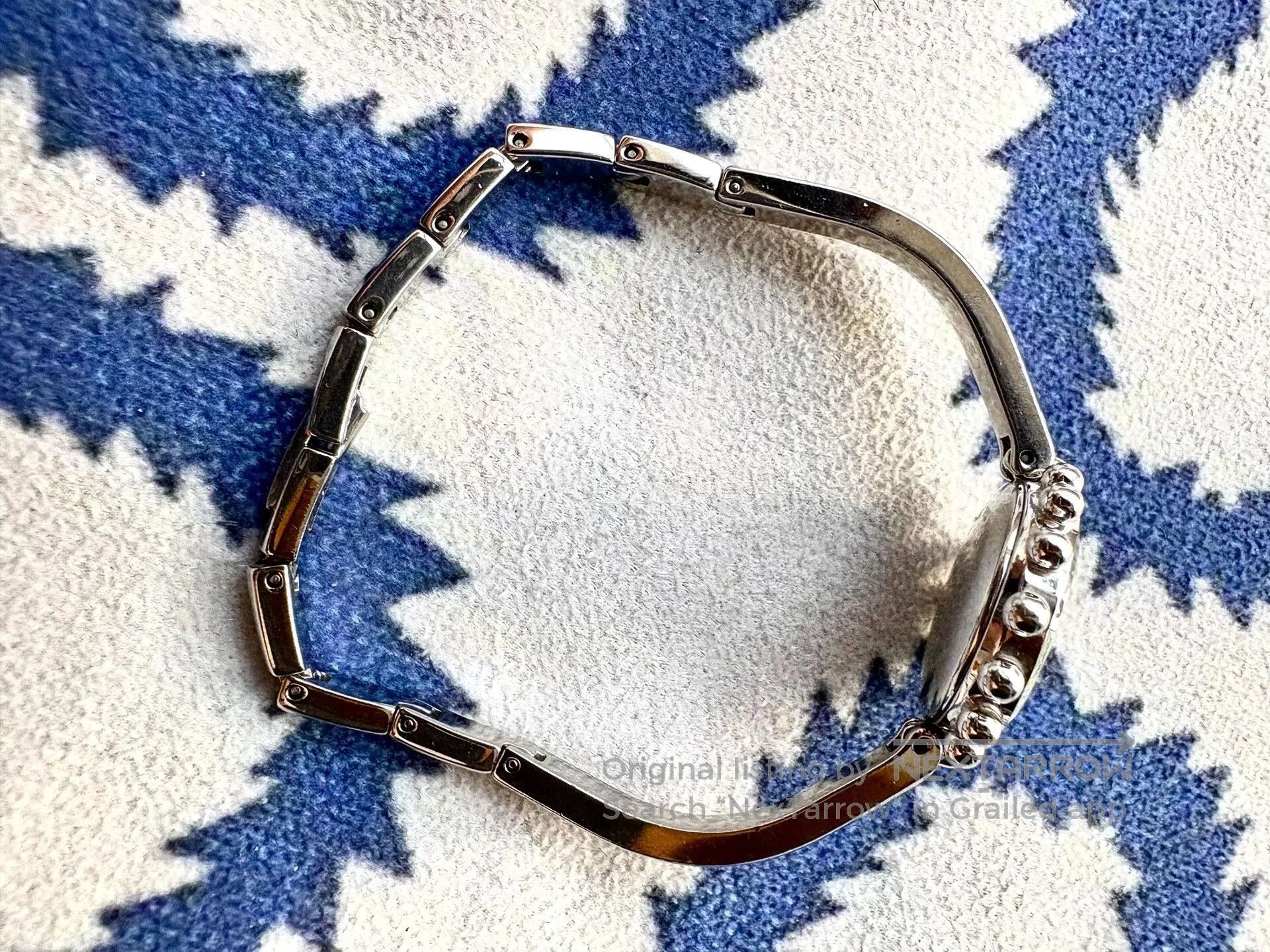 Vivienne Westwood Vivienne Westwood Blue Flower Watch Bracelet. Size ONE SIZE - 7 Thumbnail