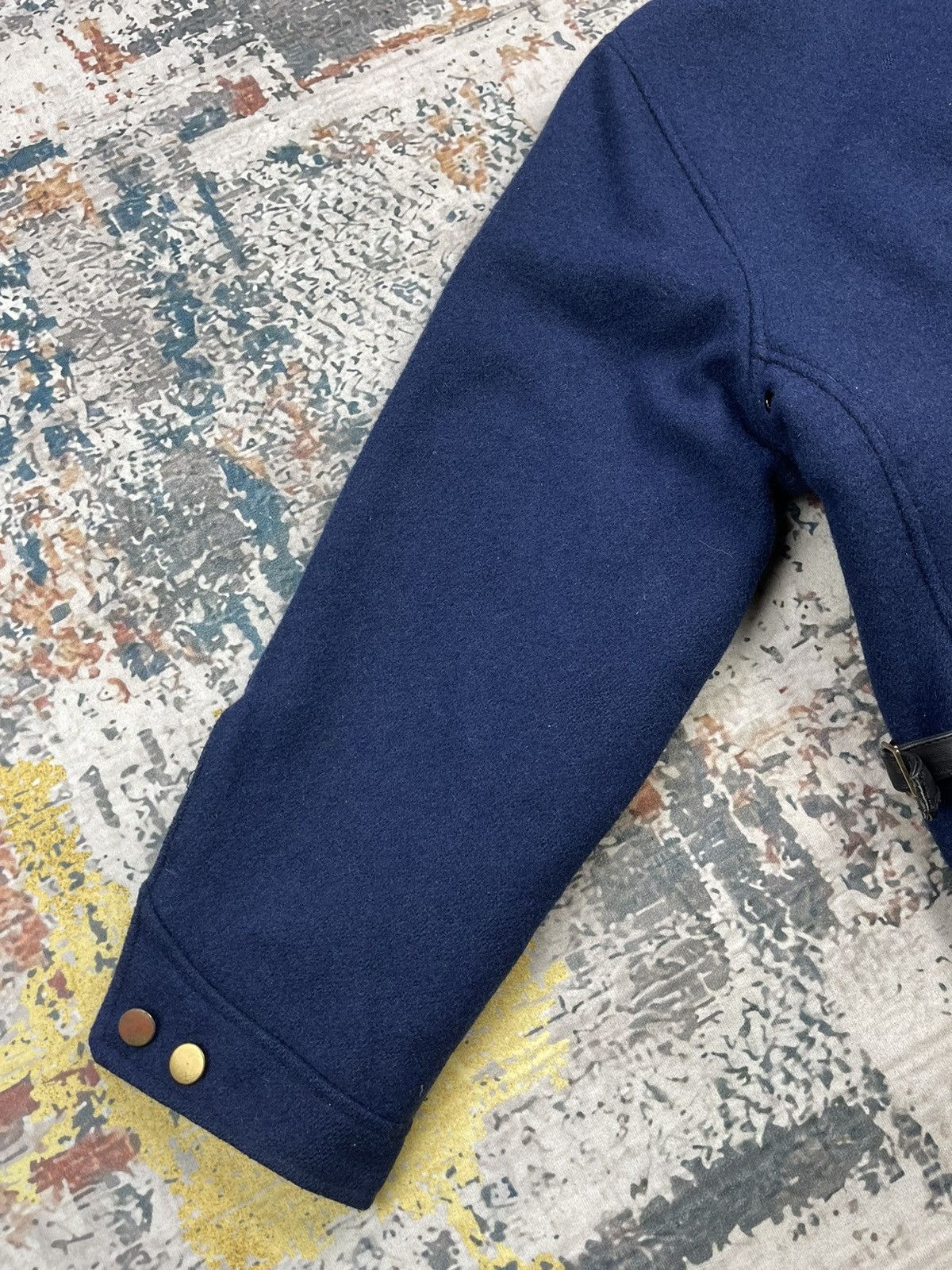I. Spiewak And Sons Vintage Spiewak Golden Fleece Navy Wool Jackets Size US S / EU 44-46 / 1 - 10 Thumbnail
