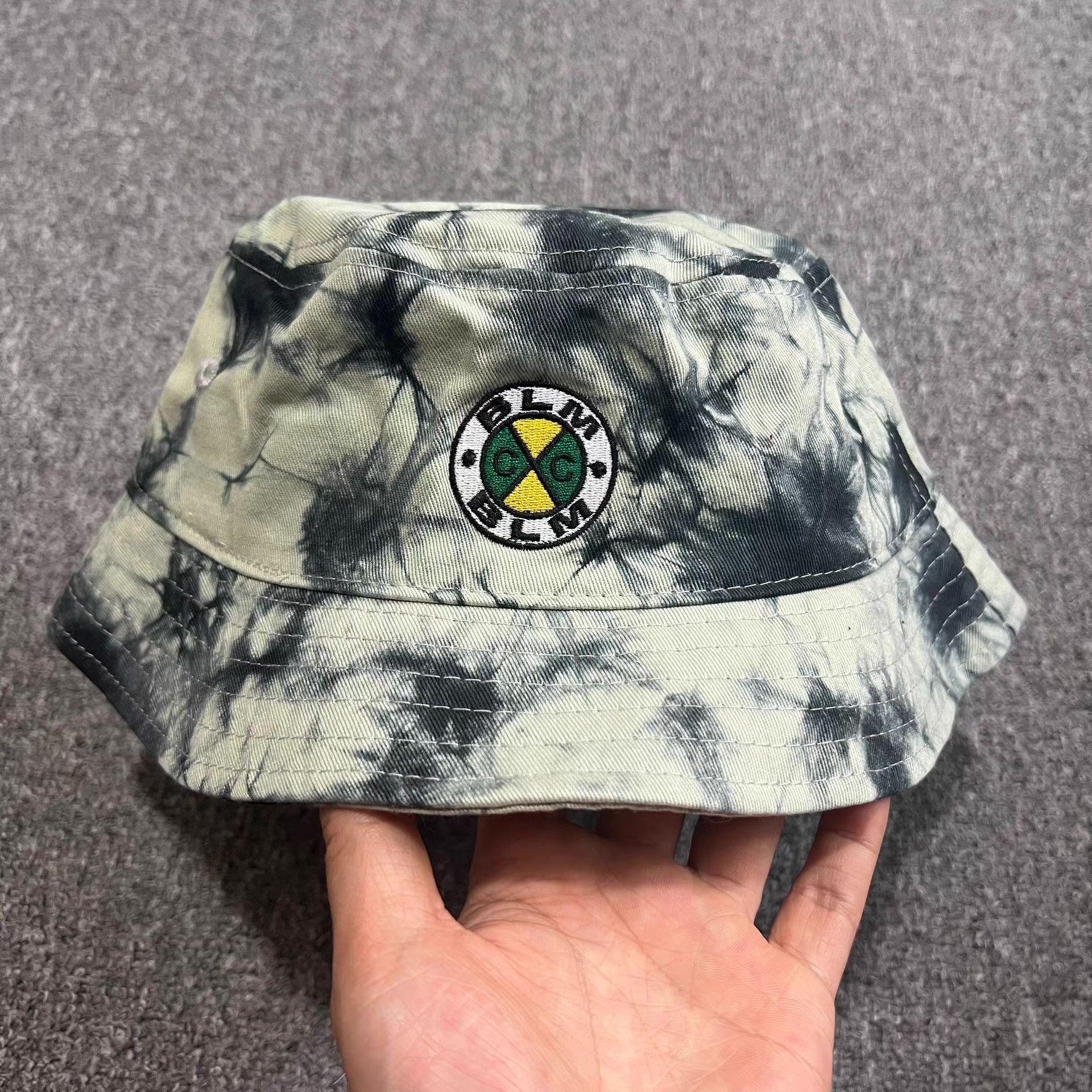 Cross Colours Cross Colours Embroidered Washed Tie-Dye Bucket Hat Q7 Size ONE SIZE - 1 Thumbnail