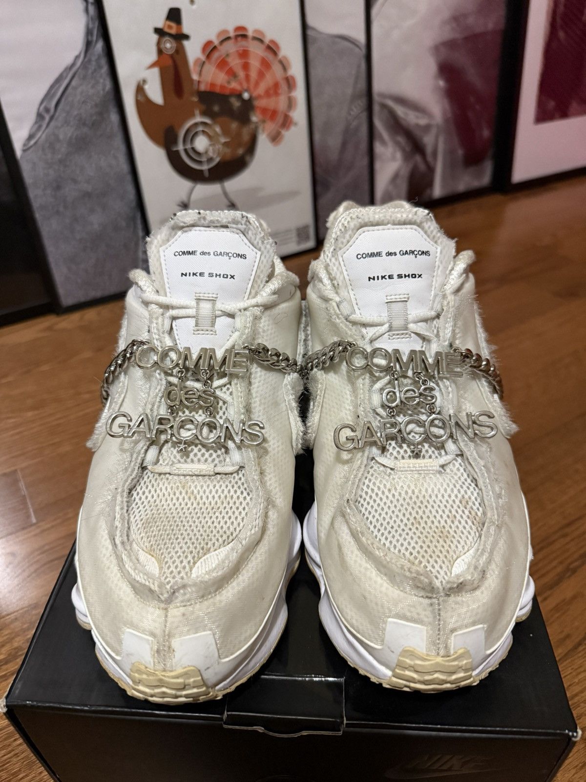 極美品 COMME des GARÇONS NIKE SHOX TL 24cm 2025年最新】COMME des garcons nike shoxの人気アイテム - メルカリ