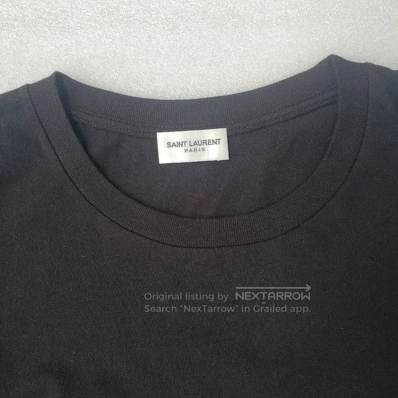 Saint Laurent Paris SAINT LAURENT Skull Print Cotton T-Shirt. Size US XS / EU 42 / 0 - 2 Thumbnail