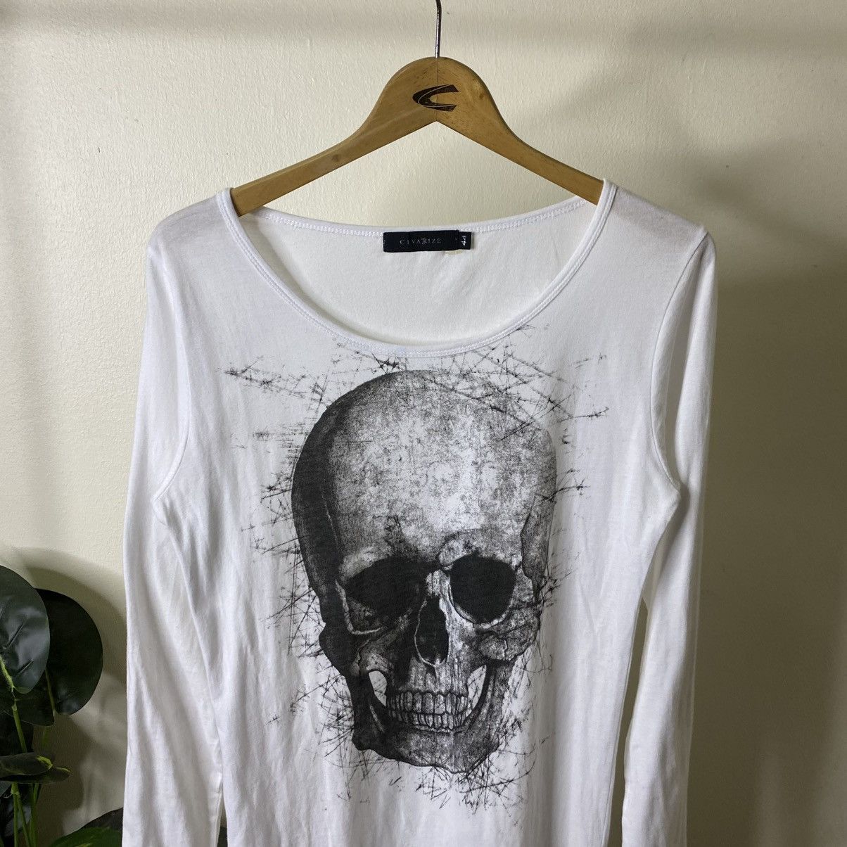 CIVARIZE Skulls Seditionaries Cyber Gothic Punk Ifsixwasnine LS Tee Size S / US 4 / IT 40 - 2 Thumbnail