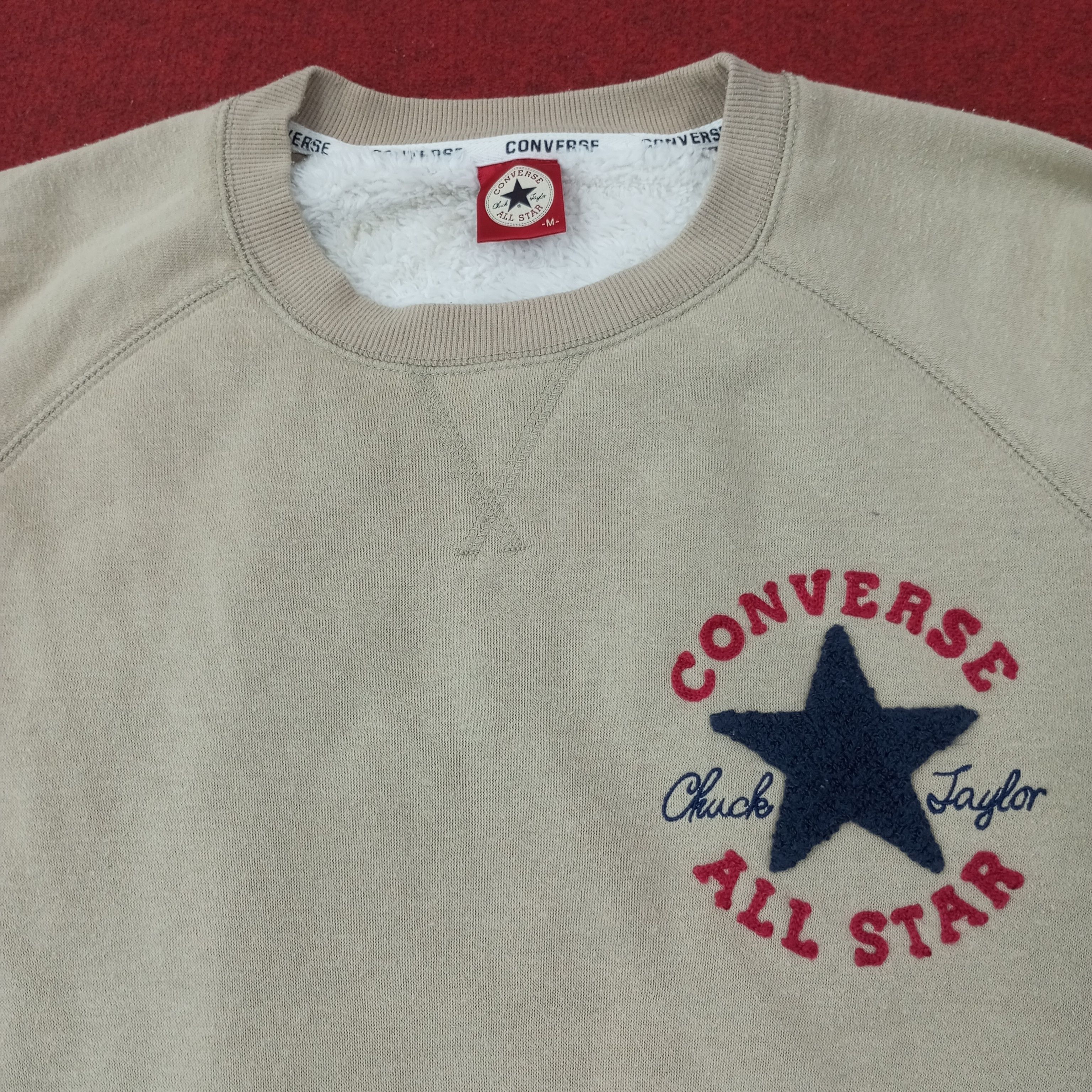 Converse Converse Streetwear Style Sweatshirt c245n22 Size US M / EU 48-50 / 2 - 2 Thumbnail