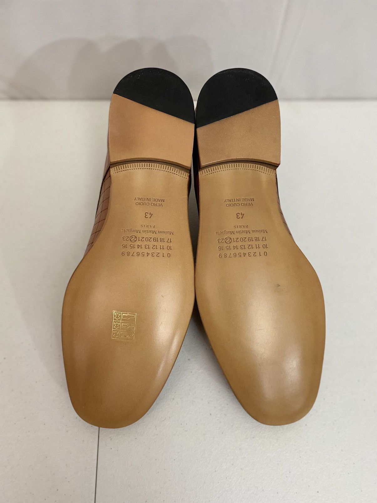 Maison Margiela Maison Margiela 22 🇮🇹 Brown Matrix Single Stitch Derby 10 New Size US 10 / EU 43 - 9 Thumbnail