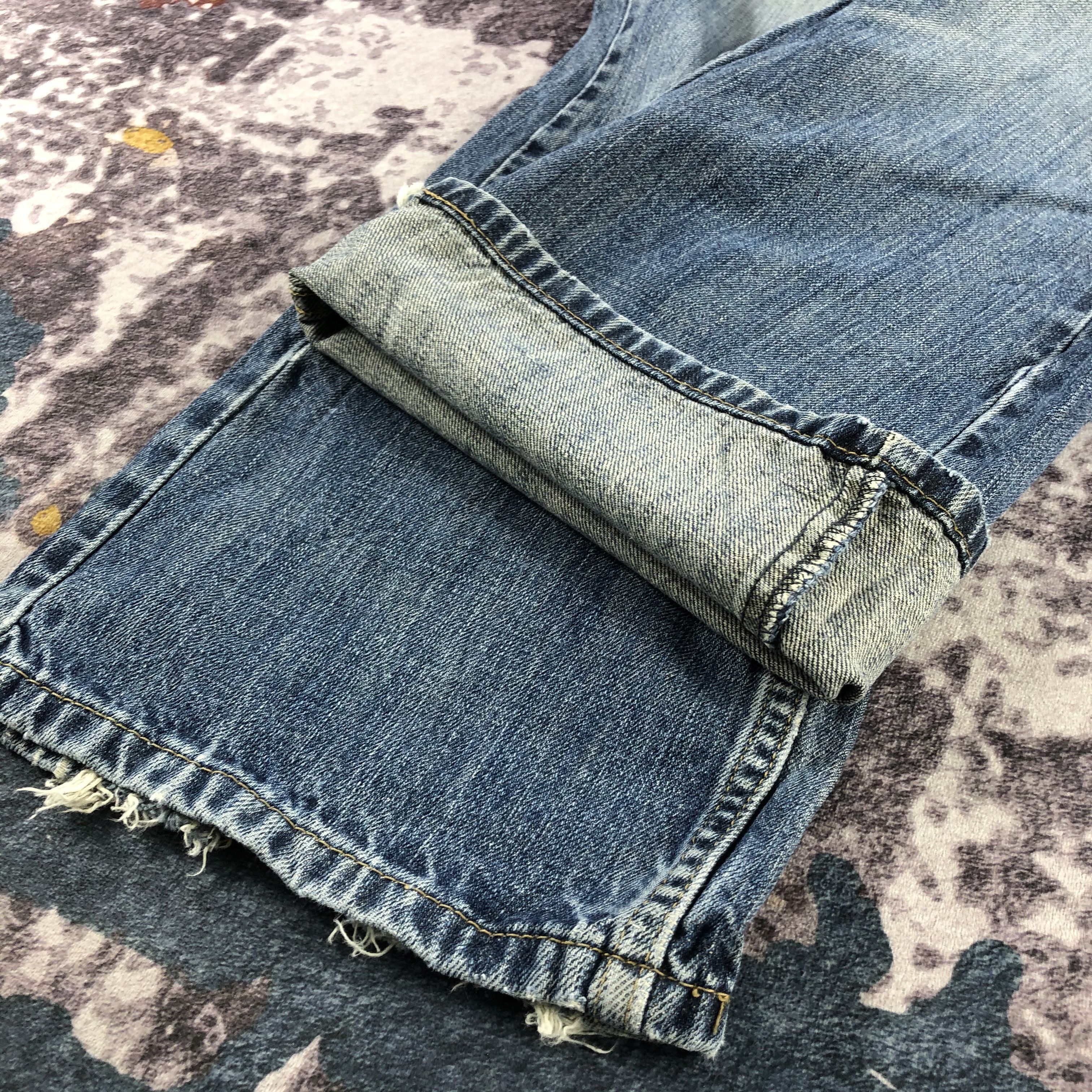 Levi's × Vintage Vintage Blue Wash Levis 527 Flare Jeans-JM3019 Size US 35 - 7 Thumbnail