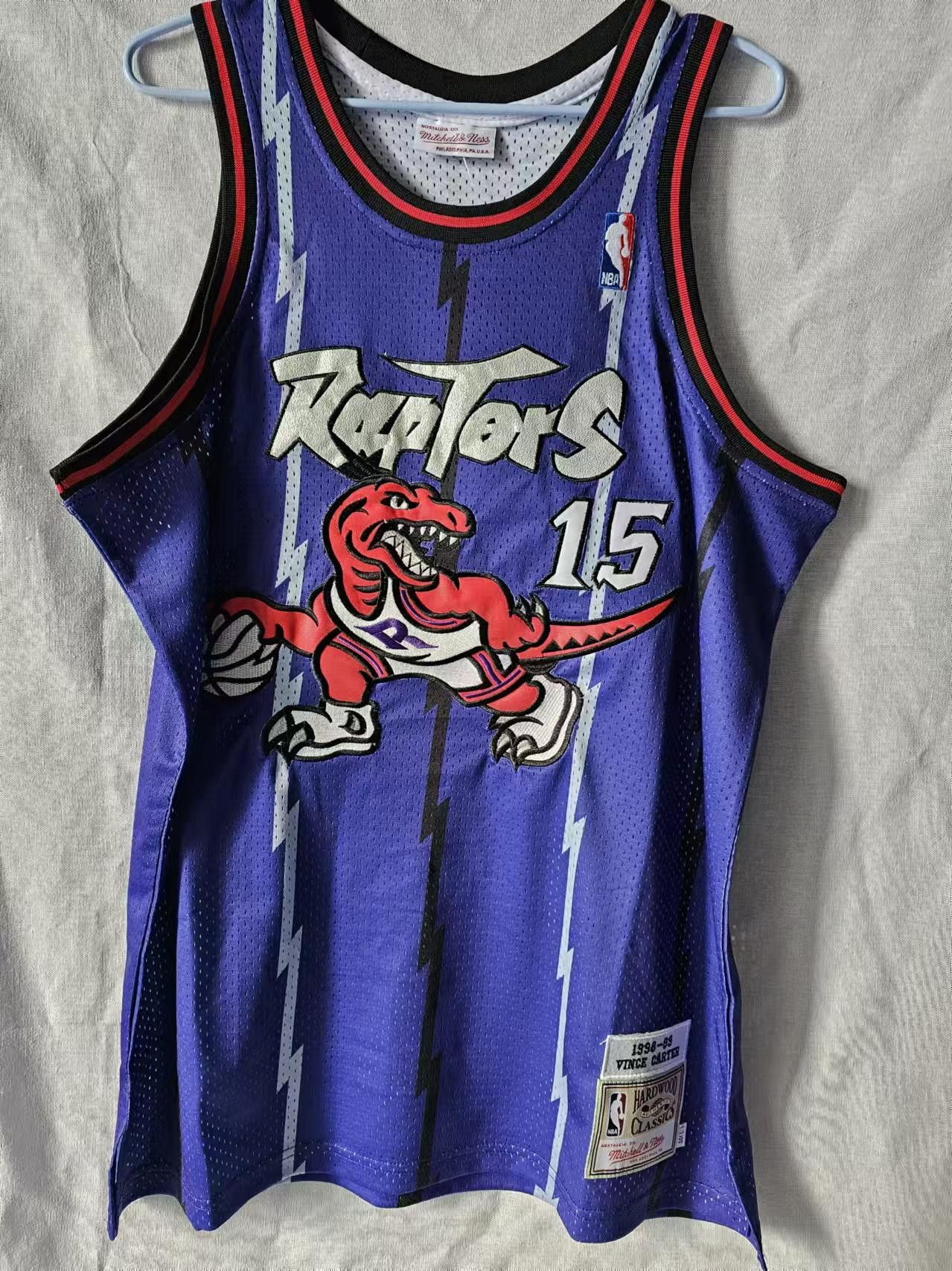 NBA Toronto Raptors #15 Vince Carter Jersey Size US L / EU 52-54 / 3 - 1 Thumbnail