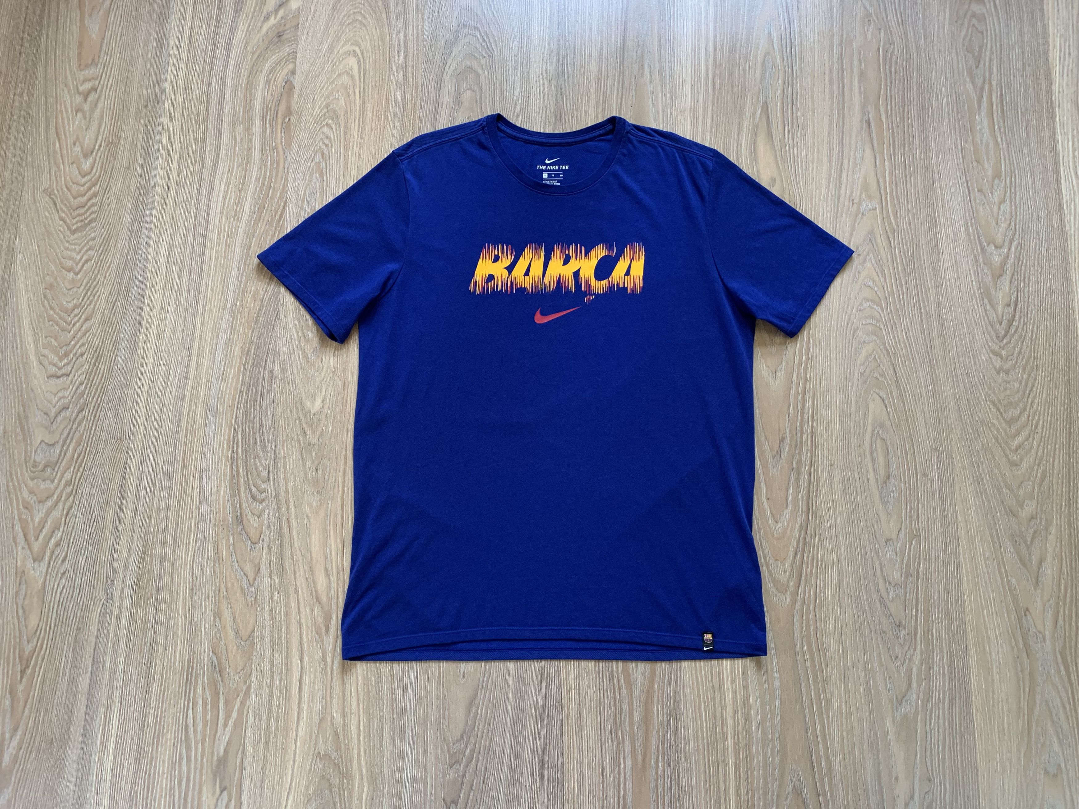 Nike × Vintage The Nike Tee Barca FC Barcelona 2018 T Shirt Size US XL / EU 56 / 4 - 1 Thumbnail