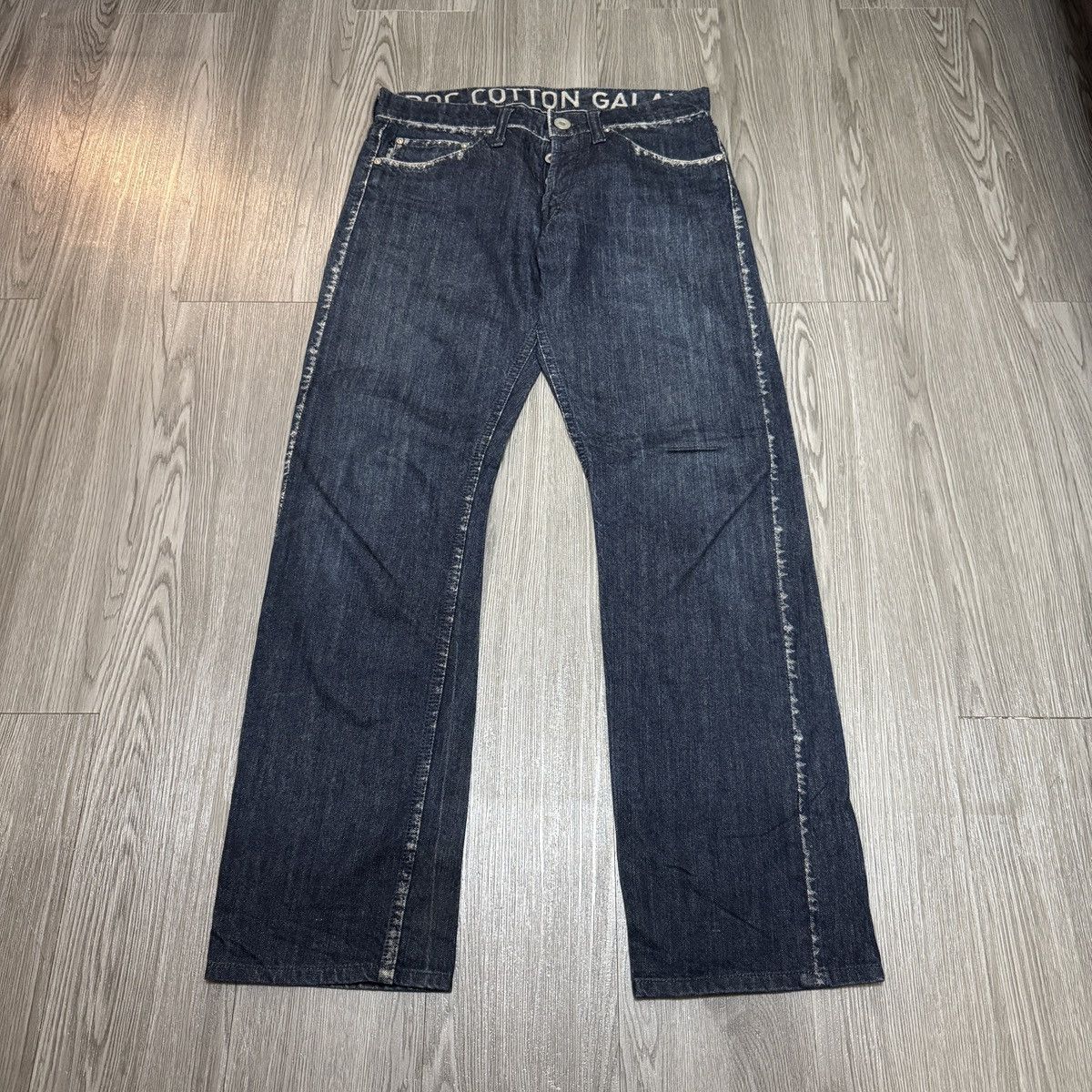Issey Miyake Issey Miyake A-Poc Cotton Galaxy Denim Pants Size US 29 - 1 Thumbnail
