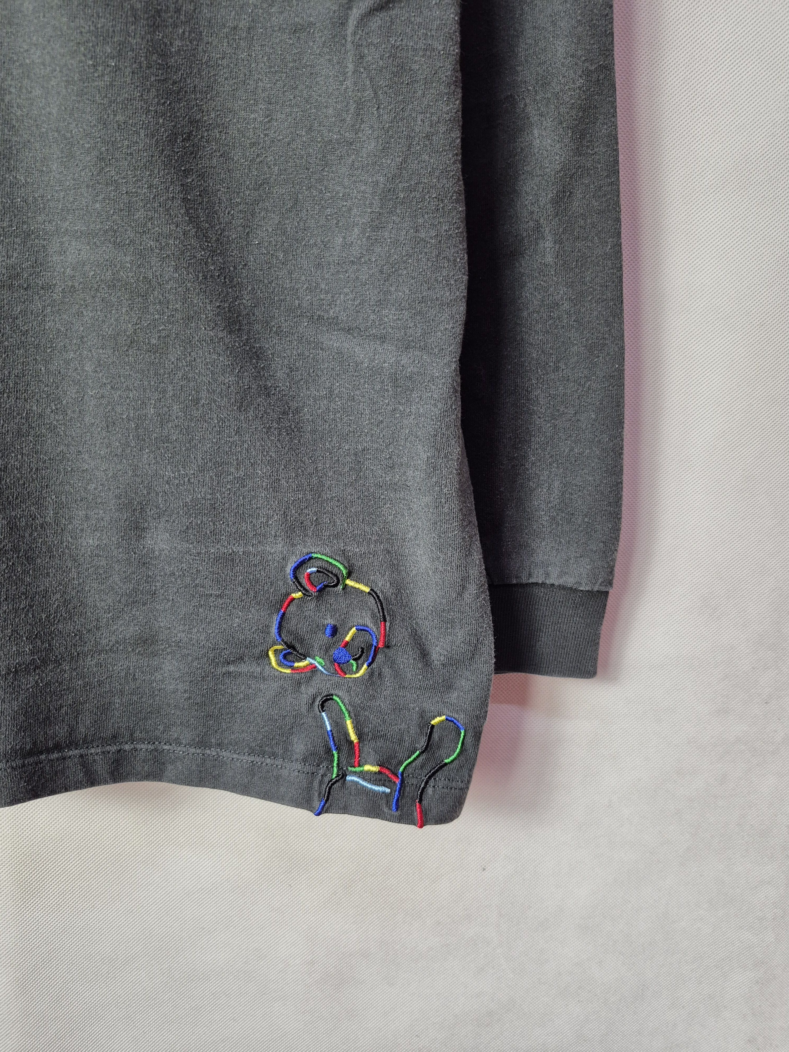 Japanese Brand 🔥 Graniph Embroided Colorful Headless Bear Longsleeves Tee Size US L / EU 52-54 / 3 - 7 Thumbnail