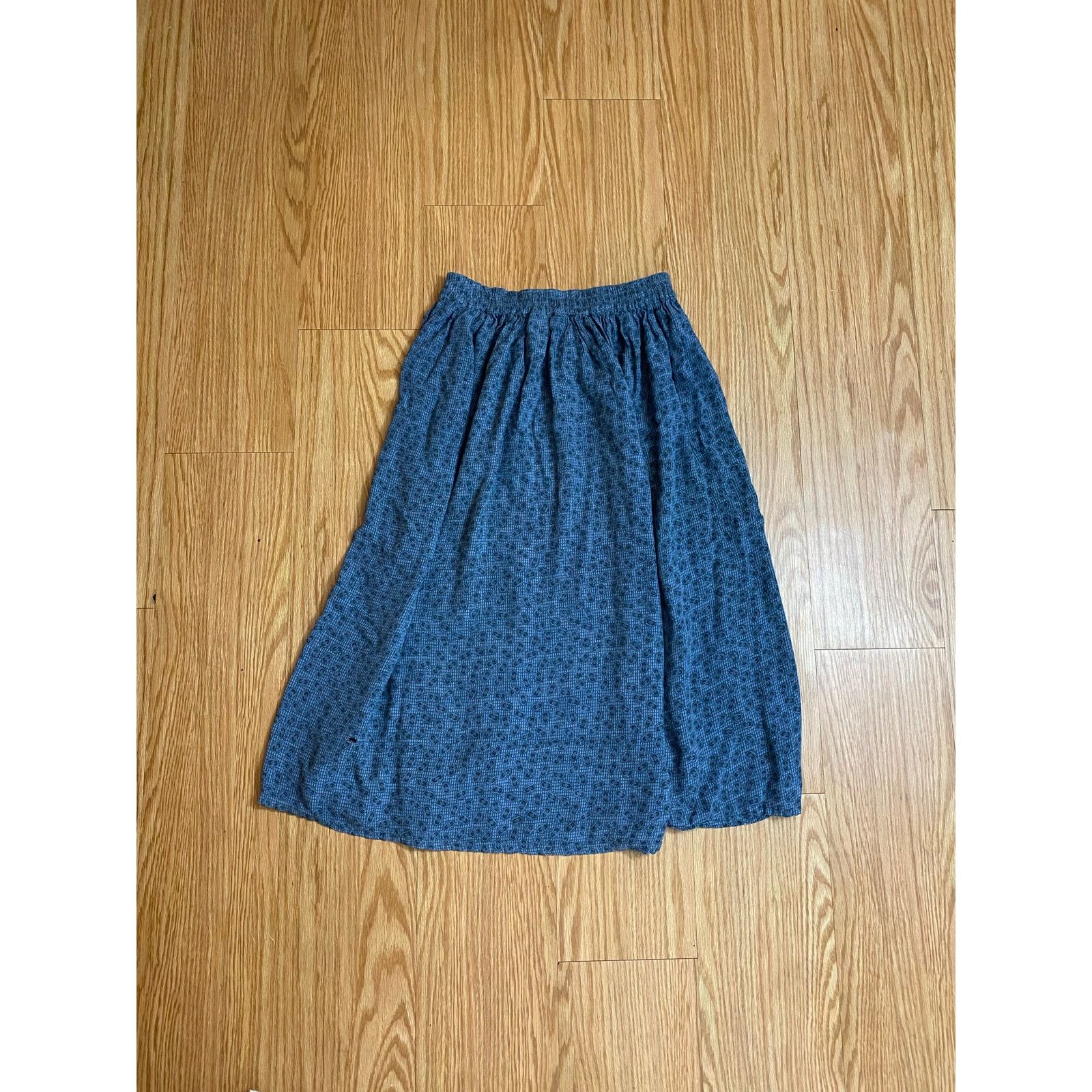 Vintage Indie patterned skirt Size 30" / US 8 / IT 44 - 3 Thumbnail