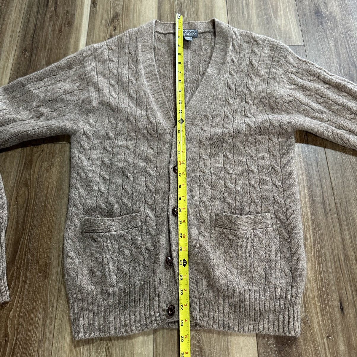 Lord & Taylor × Vintage Vintage Lord & Taylor Shetland Wool Cardigan Sweater Size US L / EU 52-54 / 3 - 6 Thumbnail