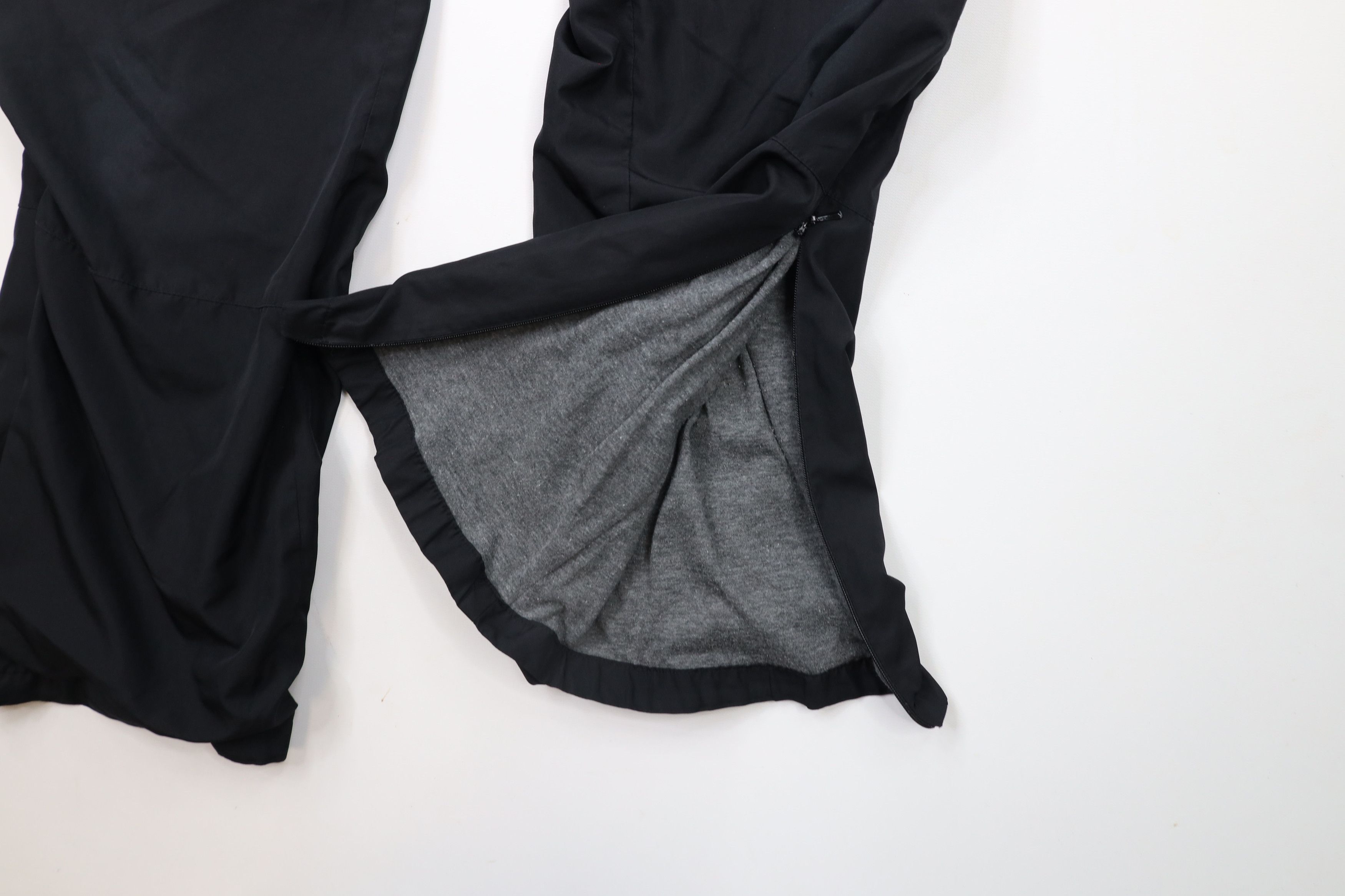 J.Crew × Vintage Vintage 90s J Crew Gym Lined Flared Wide Leg Pants Black Size US 32 / EU 48 - 6 Thumbnail