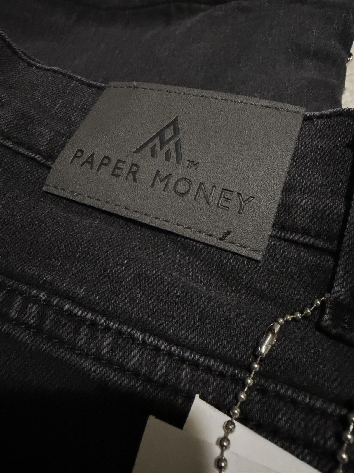 Other Paper Money Pearlized Dark Gray Washed Flared Jean Size US 34 / EU 50 - 3 Thumbnail