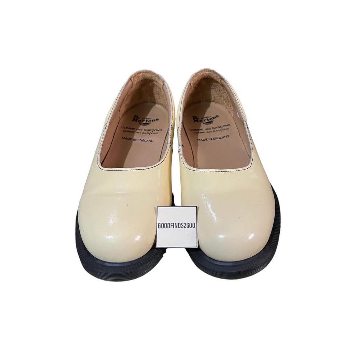 CDG by Comme des Garcons × Dr. Martens Rare Dr Martens x CDG Ballerina Flat Shoes Yellow Size US 6 / IT 36 - 1 Thumbnail