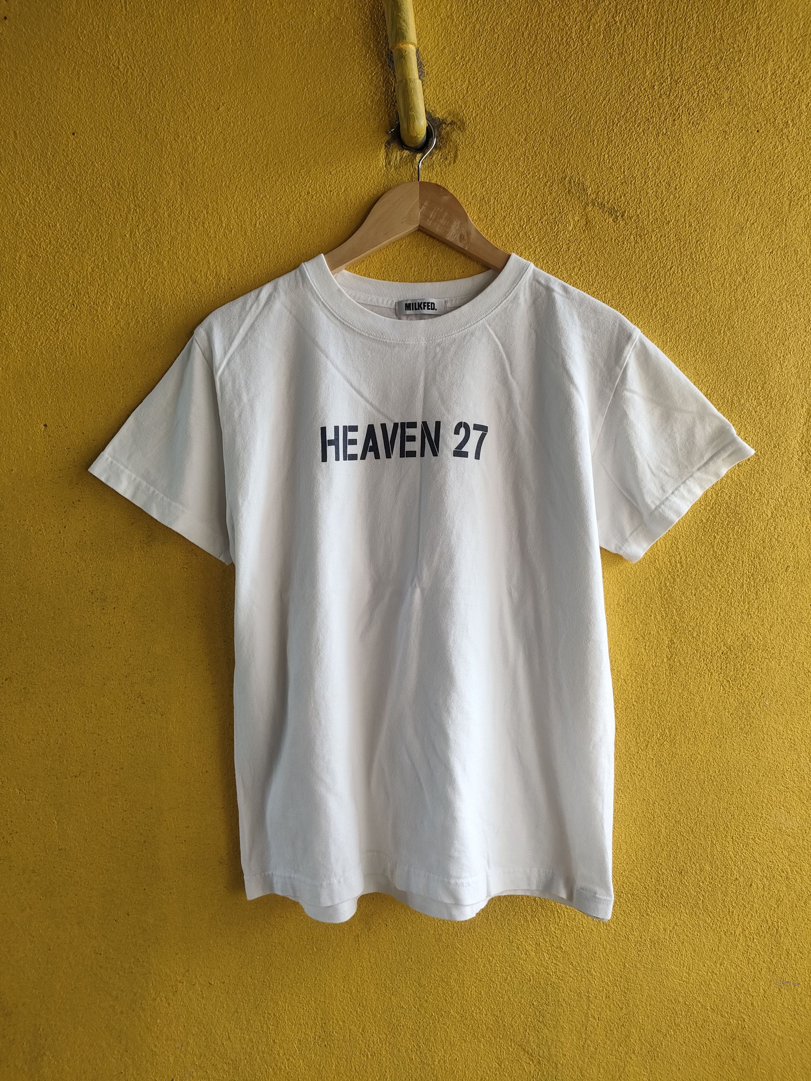 Japanese Brand Milkfed. Heaven 27 T-shirt Size US L / EU 52-54 / 3 - 1 Thumbnail
