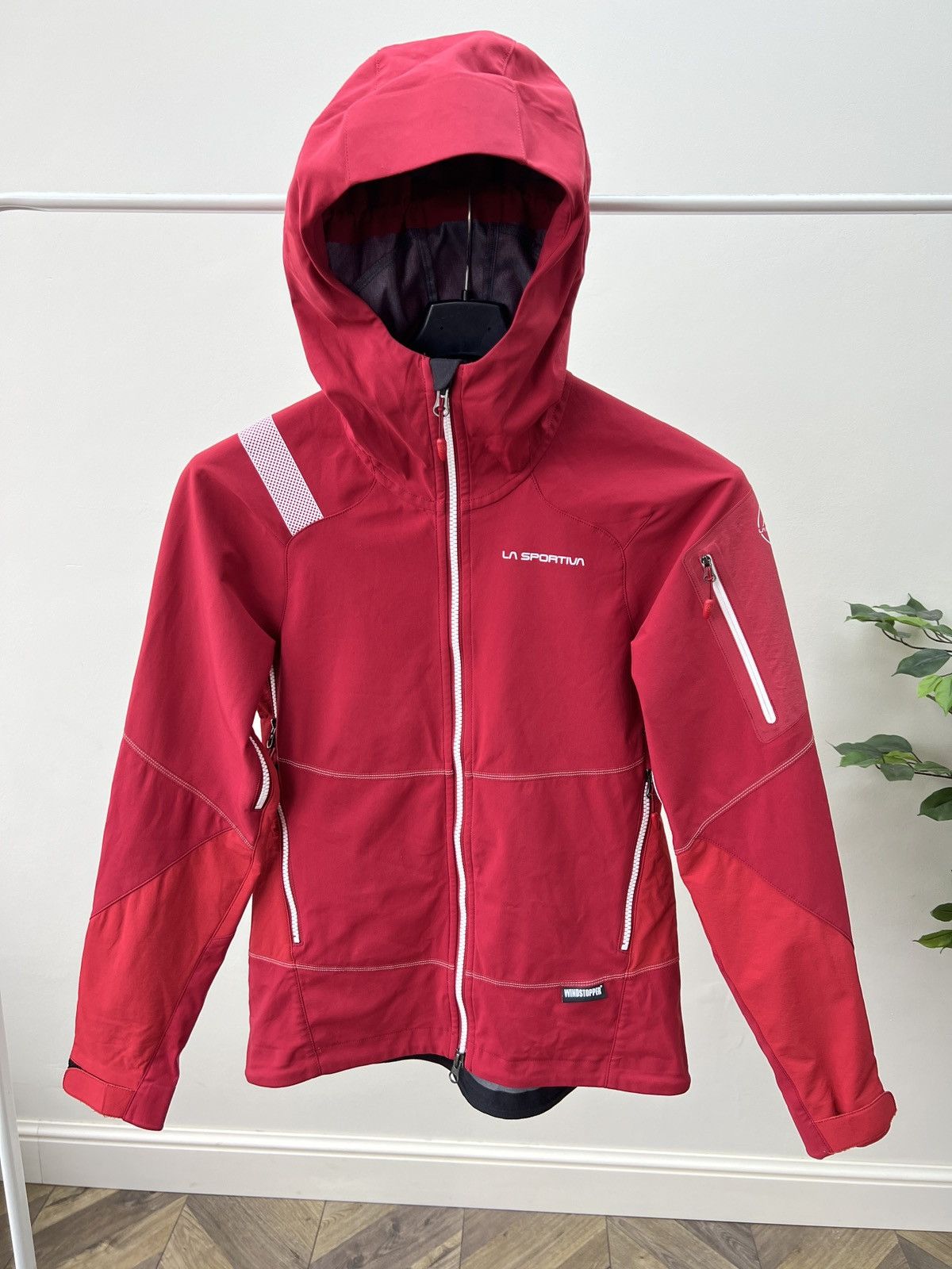 La Sportiva Vintage La Sportiva Women’s Softshell Jacket Hooded Outdoor Size S / US 4 / IT 40 - 2 Thumbnail