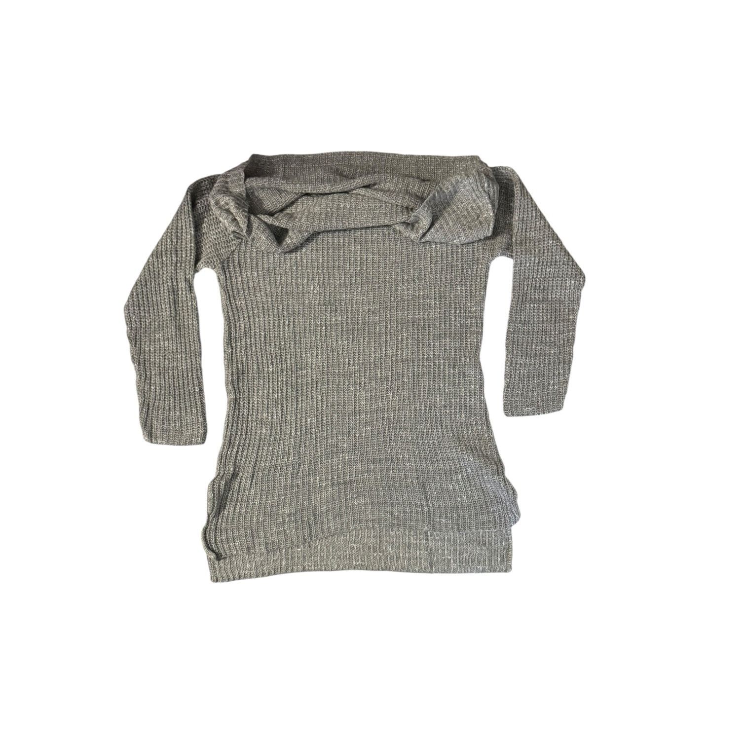 Other Vintage Charlotte Russe Heather Gray Cowl Neck Sweater Med Size M / US 6-8 / IT 42-44 - 1 Thumbnail