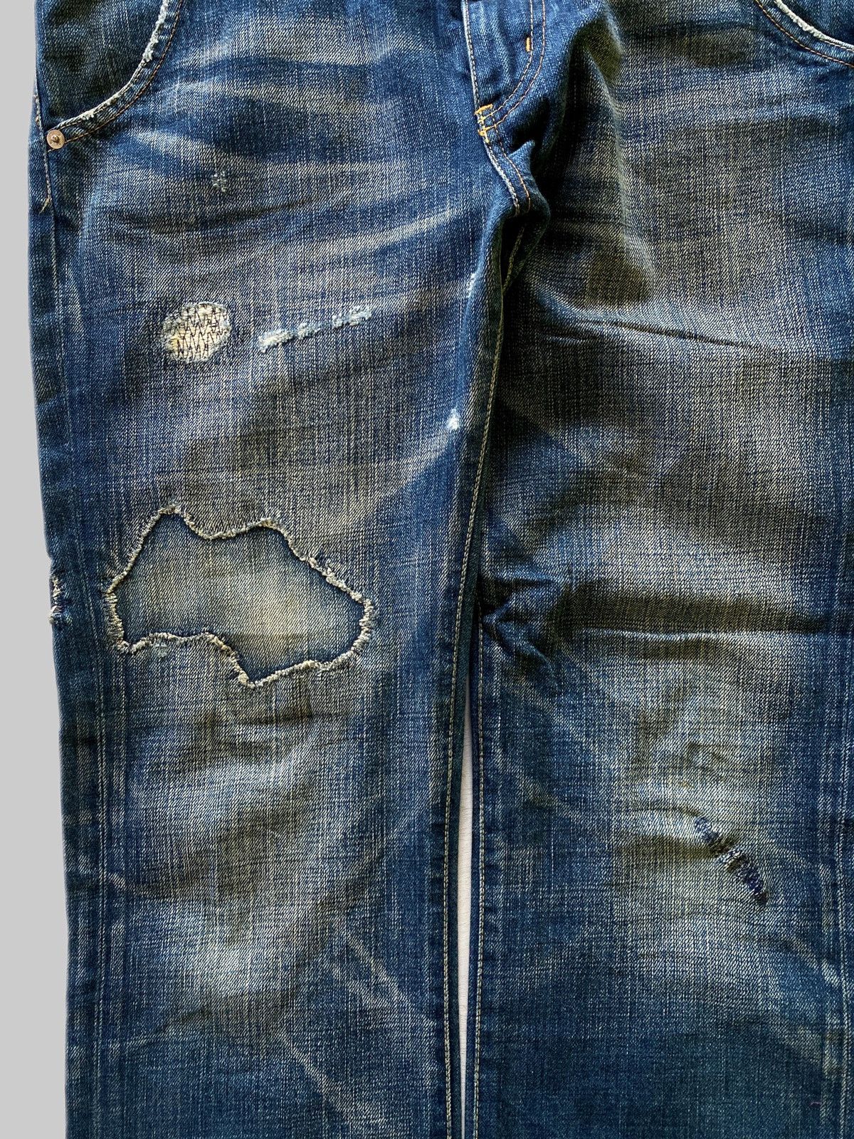 Sophnet. Vintage Sophnet “Camouflage” Distressed Jeans Size US 32 / EU 48 - 6 Thumbnail