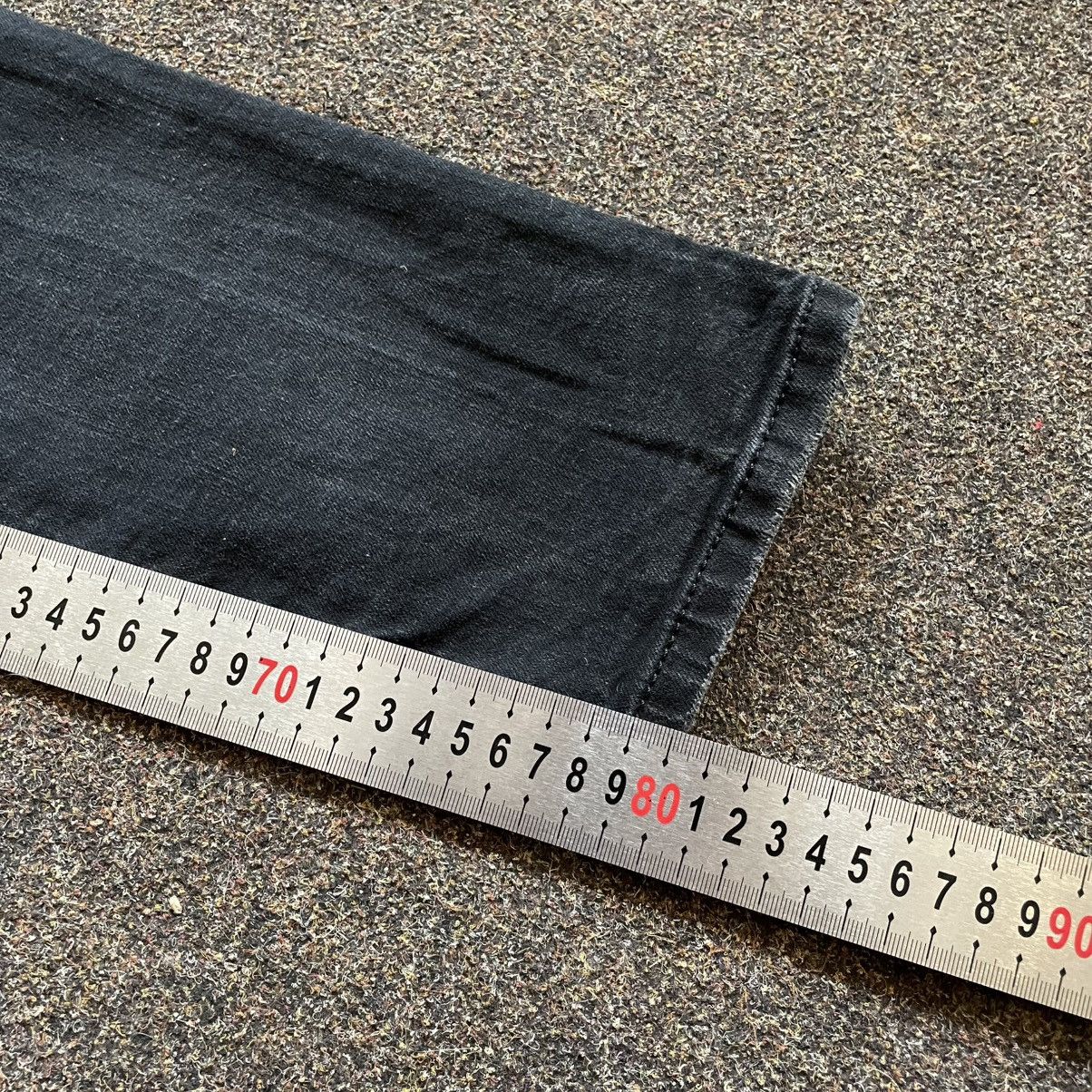 Vintage Vintage Y2K Diesel Faded Black Slim Denim Jeans Skate 30 Size US 30 / EU 46 - 9 Thumbnail